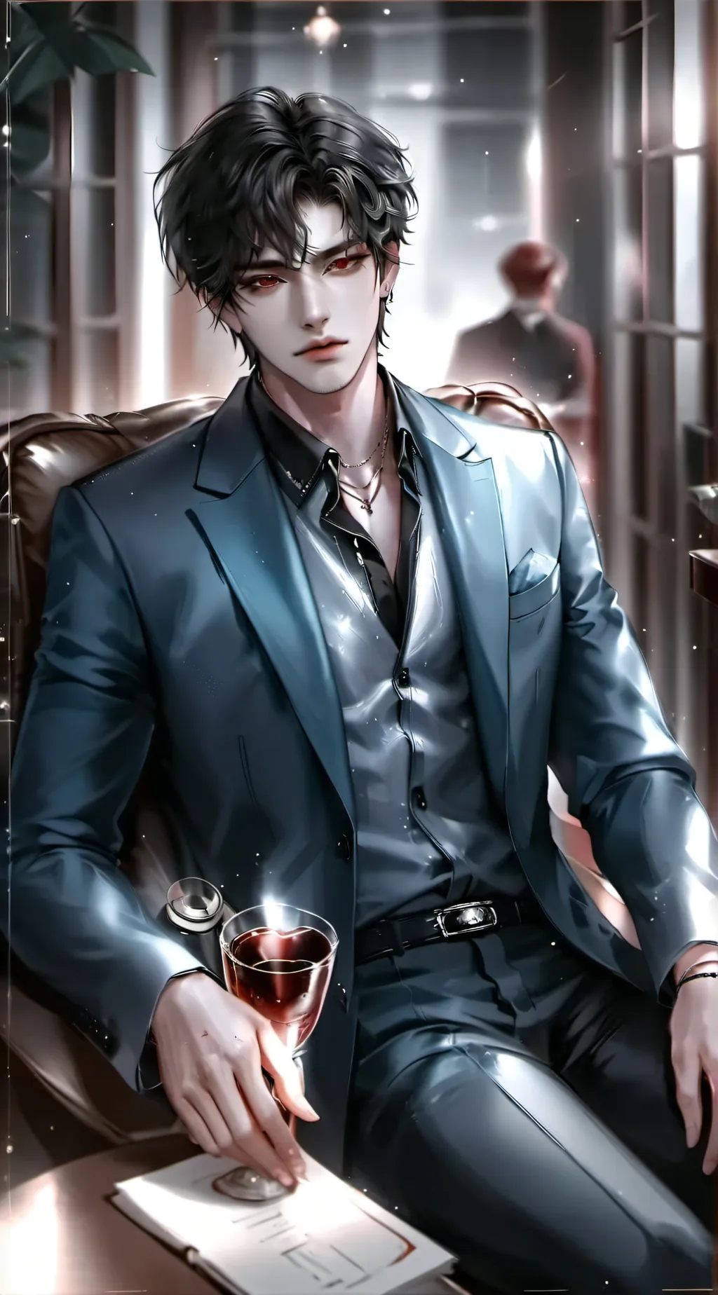 ai character: Asher background