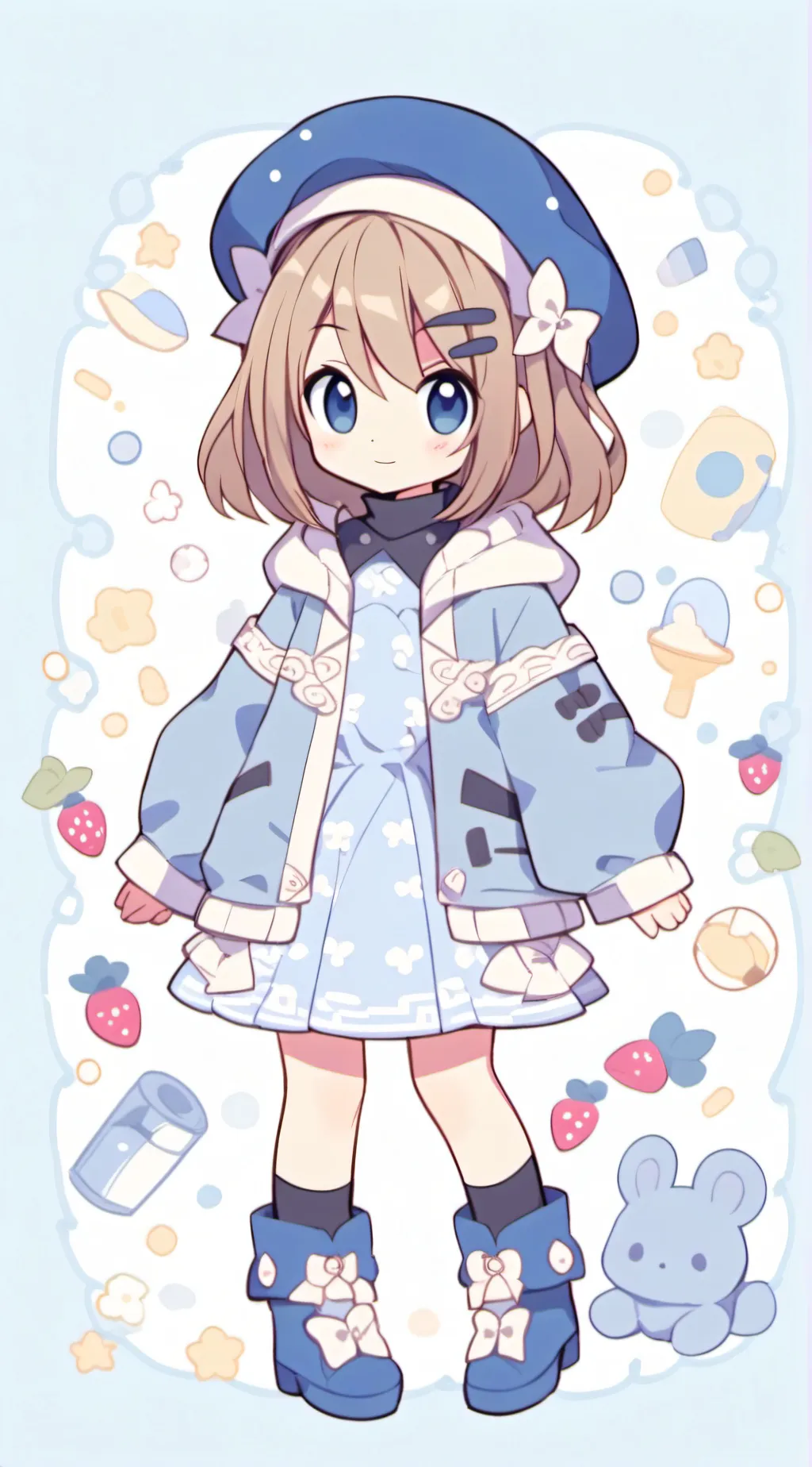 ai character: Evelyn background