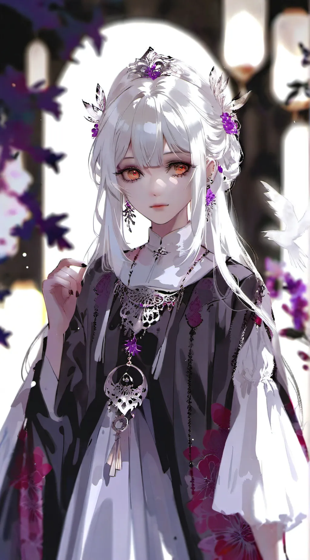 ai character: Wisp Moore background