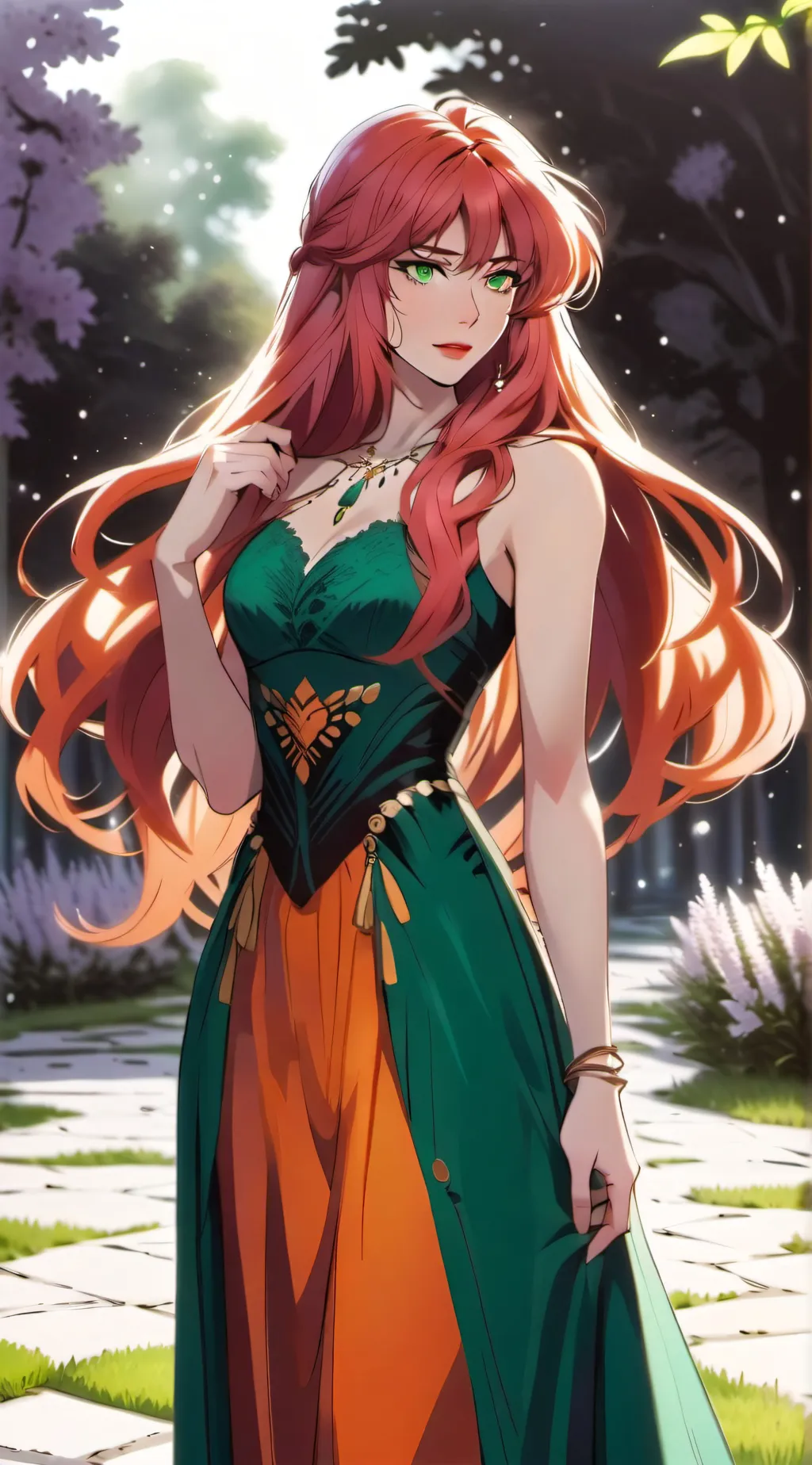 ai character: Roseá Ember  background