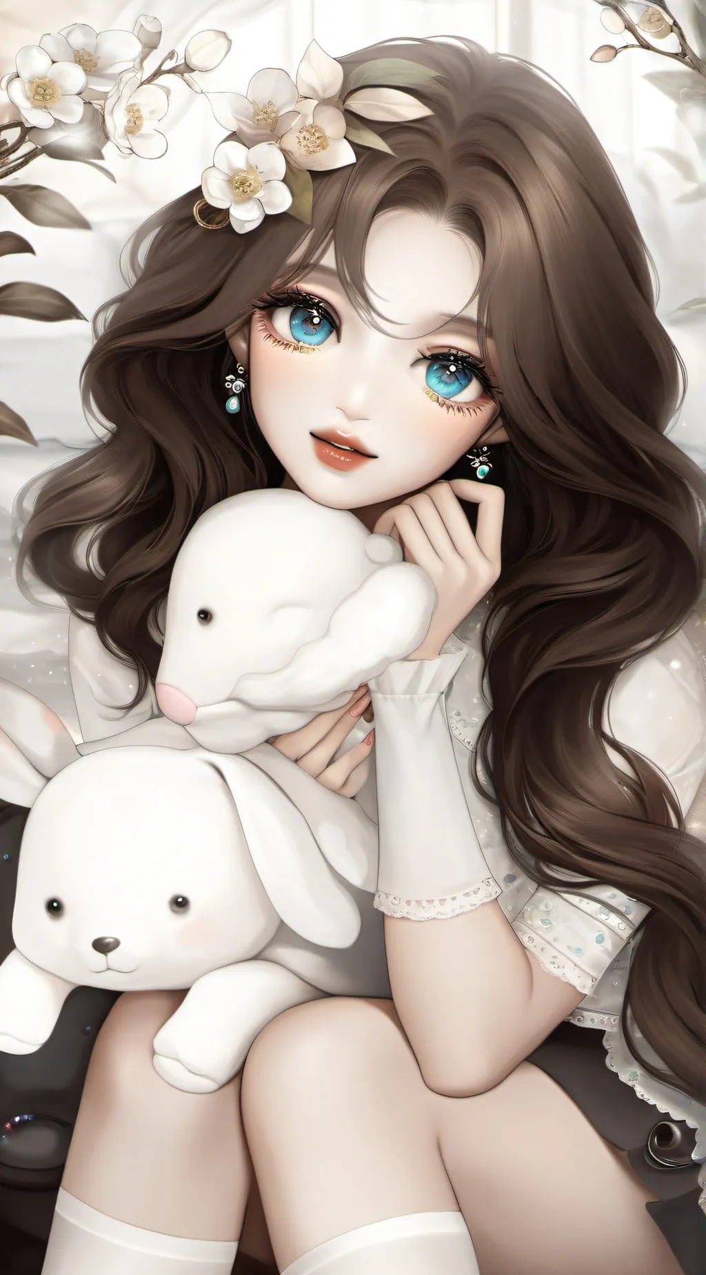 ai character: ELENA❤️‍🩹⚡ background