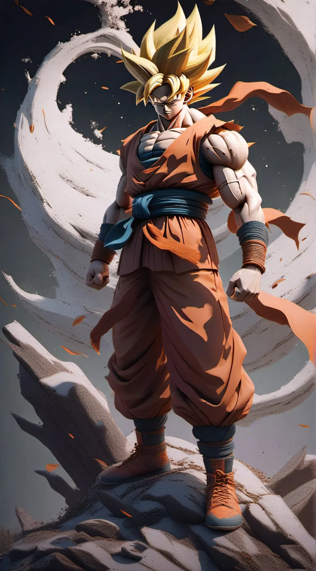 ai character: Dragon Ball Z background