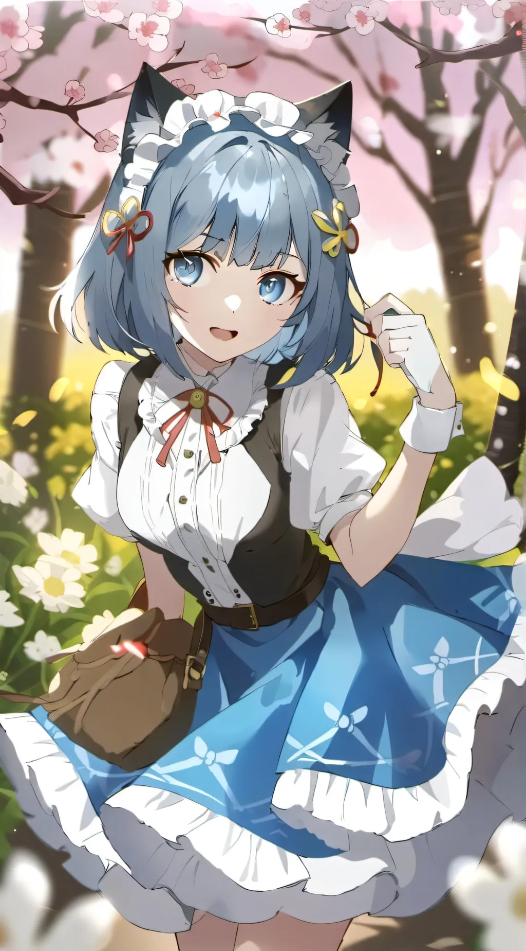 ai character: uwu cat v2 background