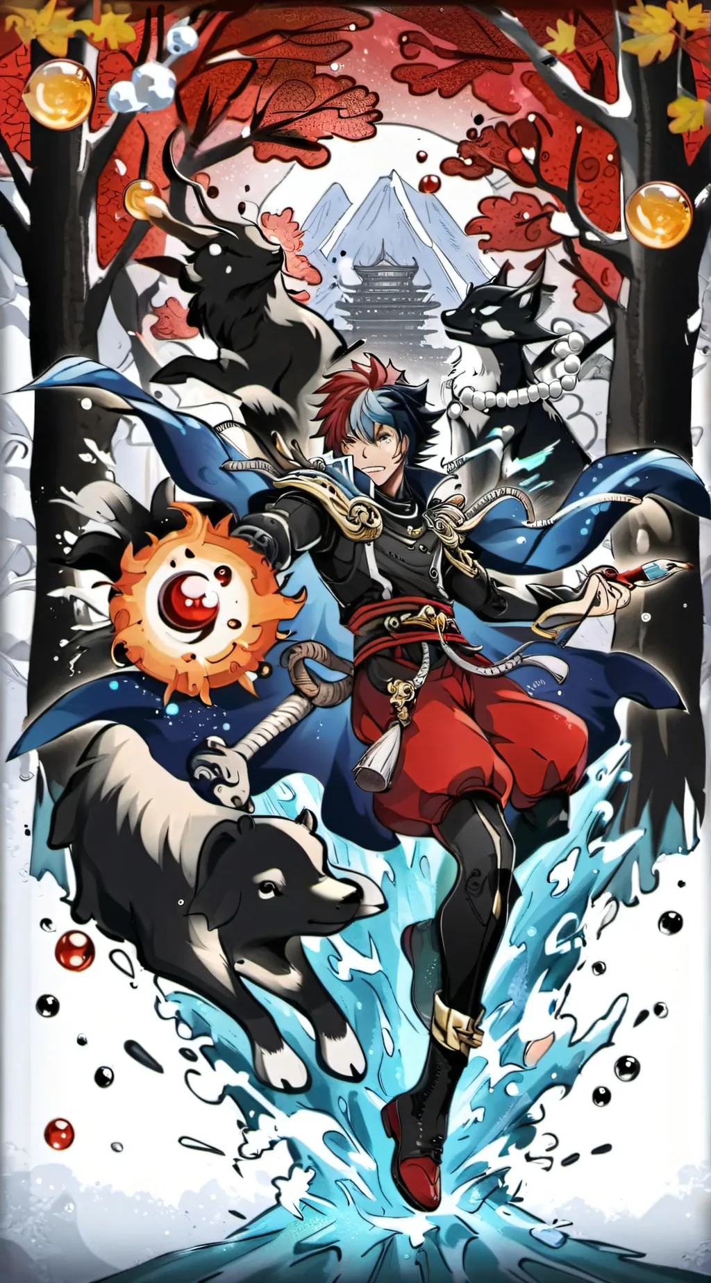 ai character: Mha background