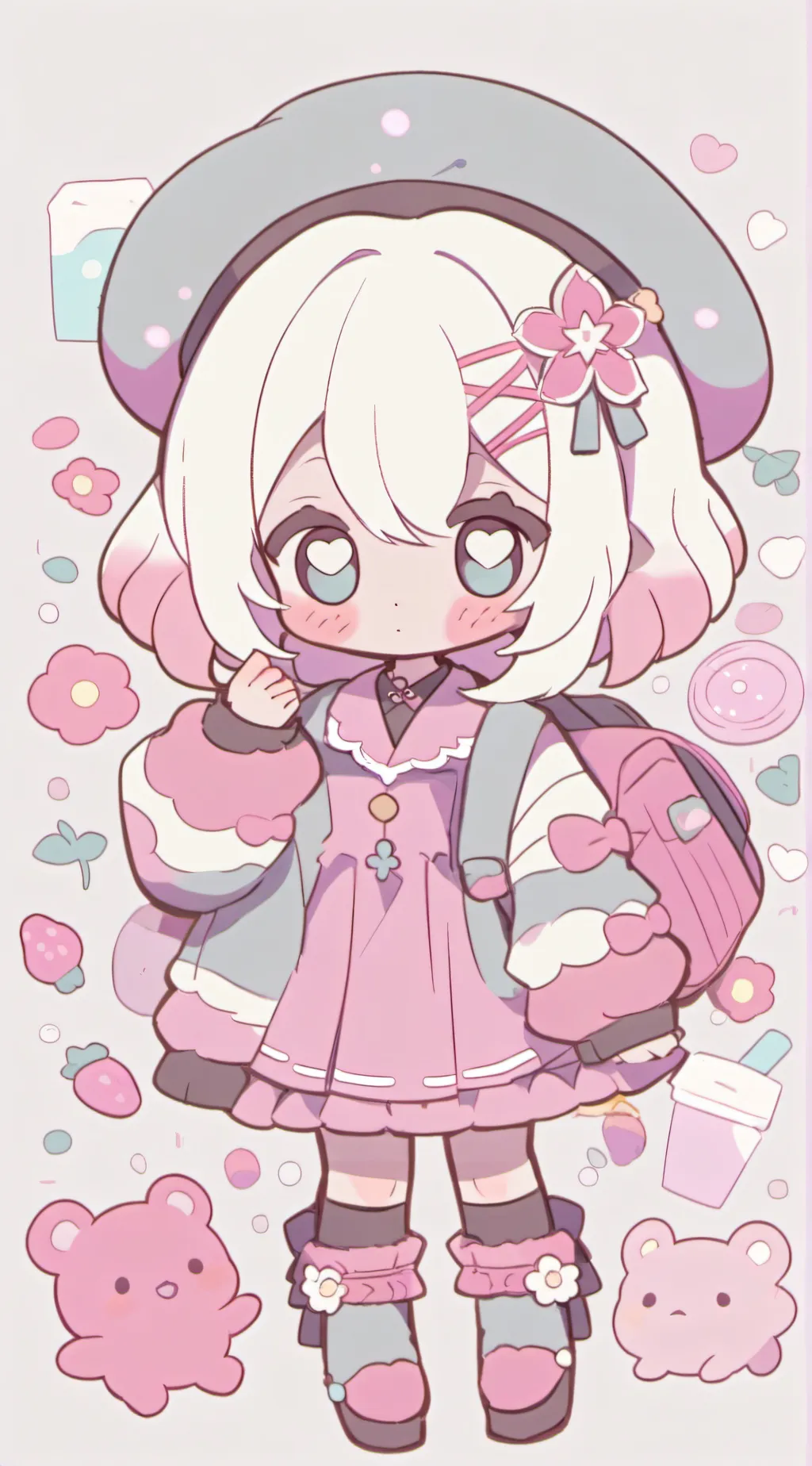ai character: 💌💞💗Amanda💗💞💌 background