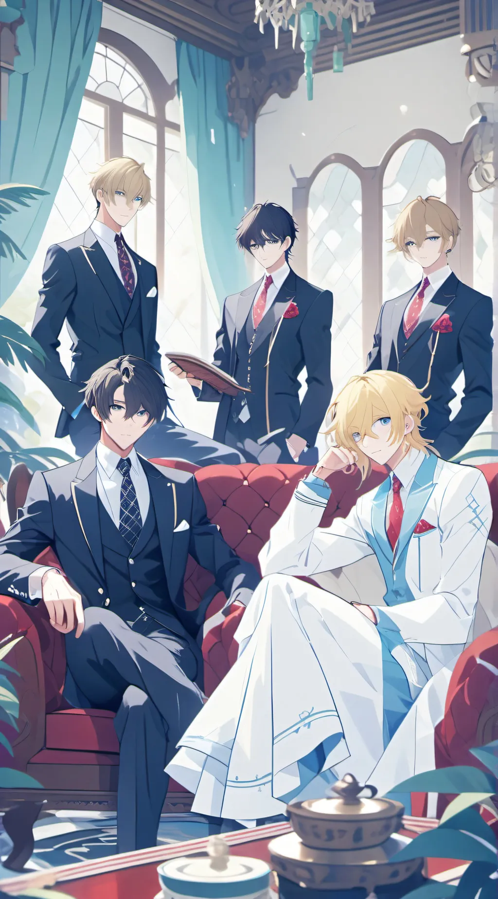 ai character: Husbands❤️ background