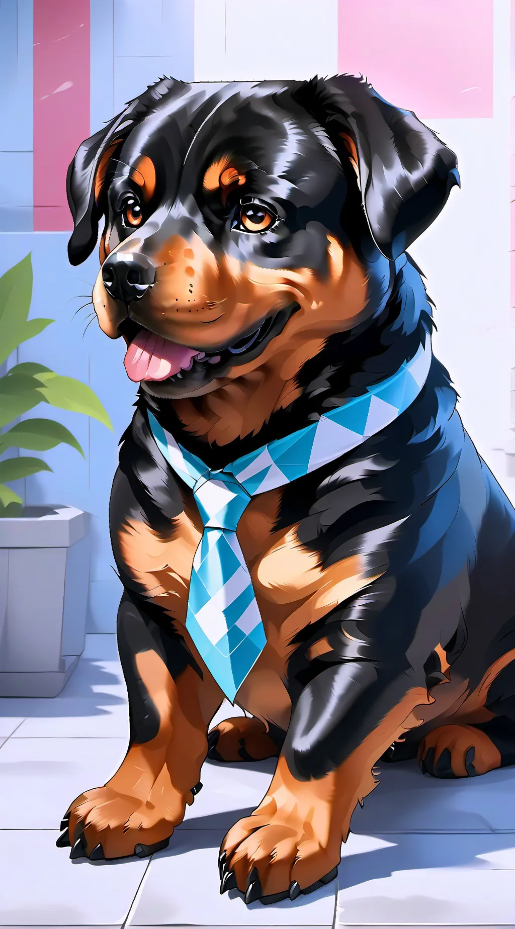 ai character: Penny background