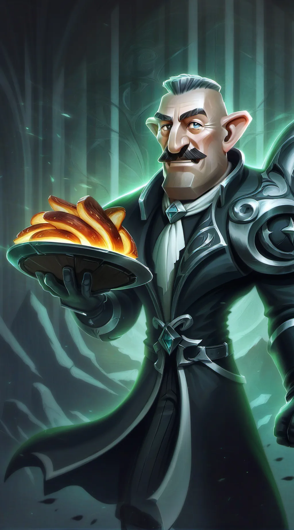 ai character: FAN ART TALKIEE background