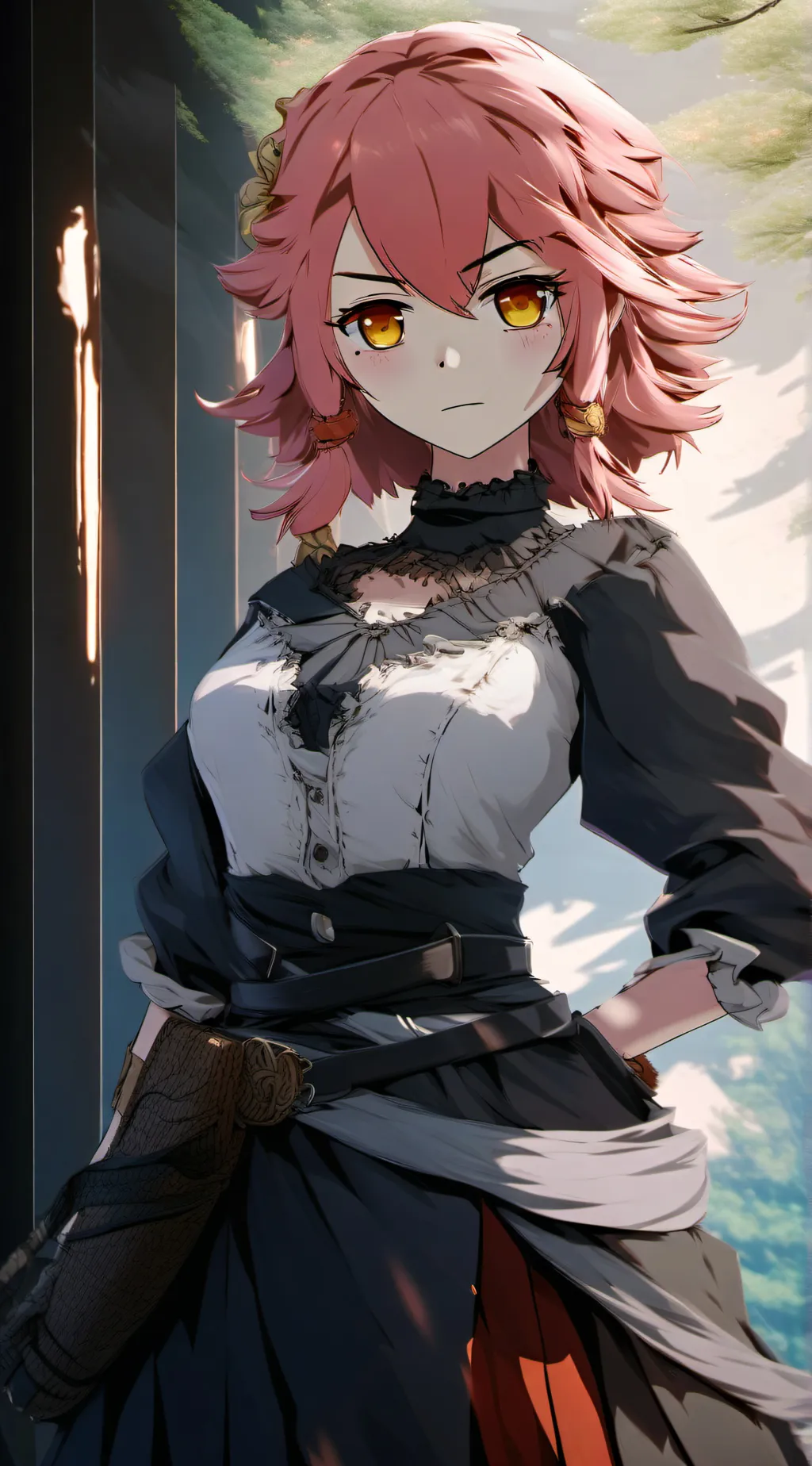 ai character: Kuro background