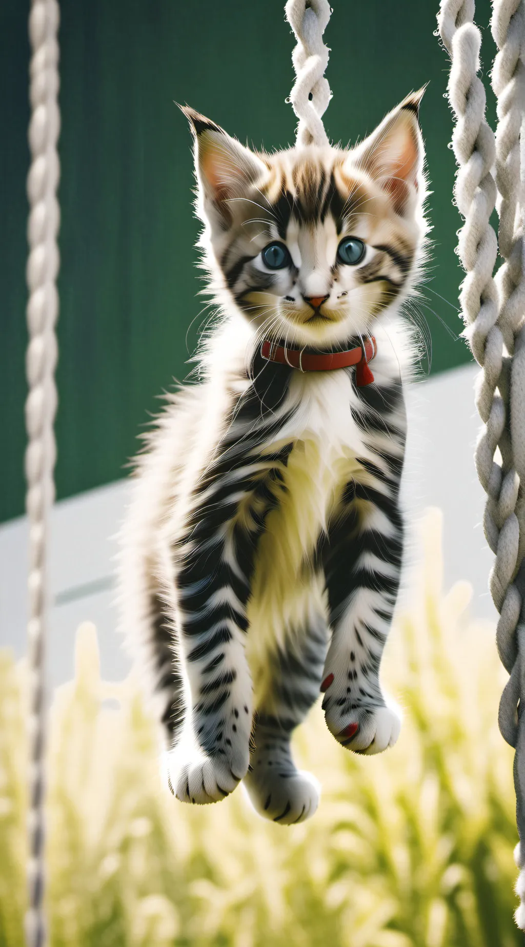 ai character: kitten background