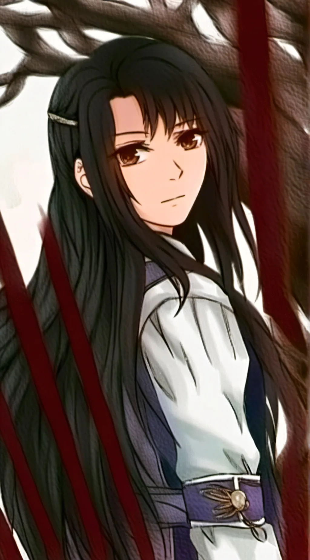 ai character: Nezuko meets mha background
