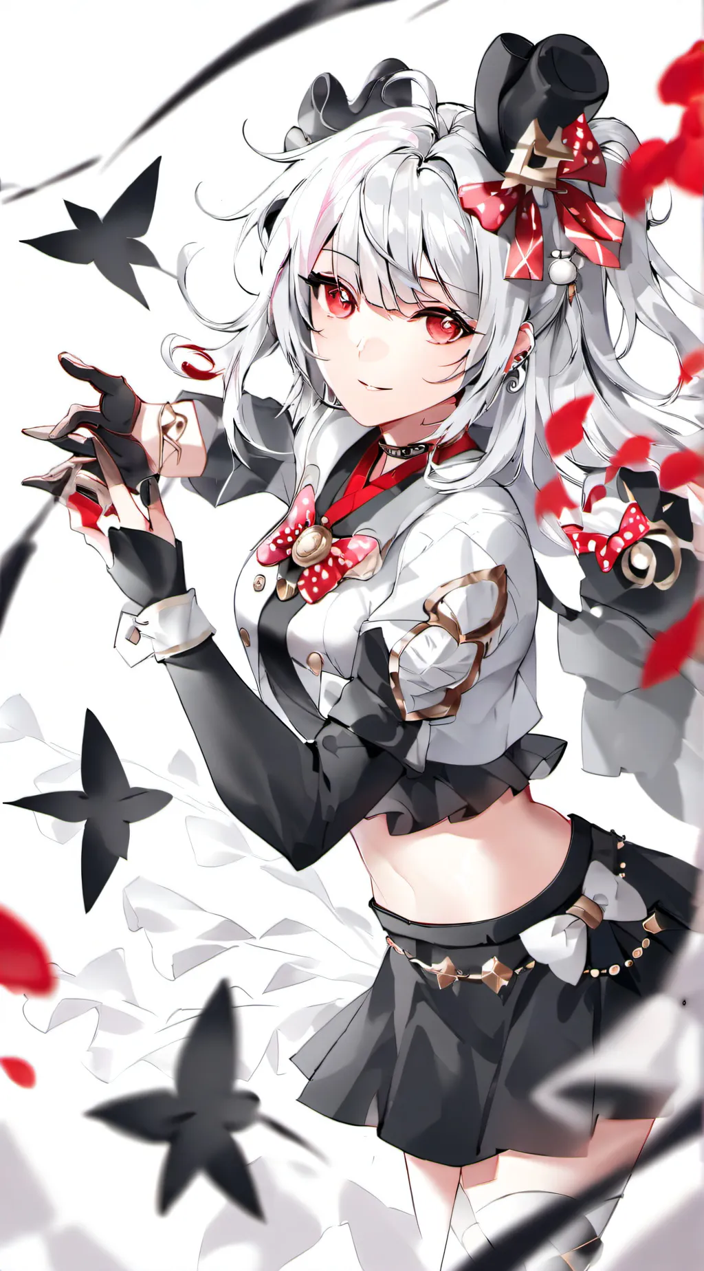 ai character: lily background
