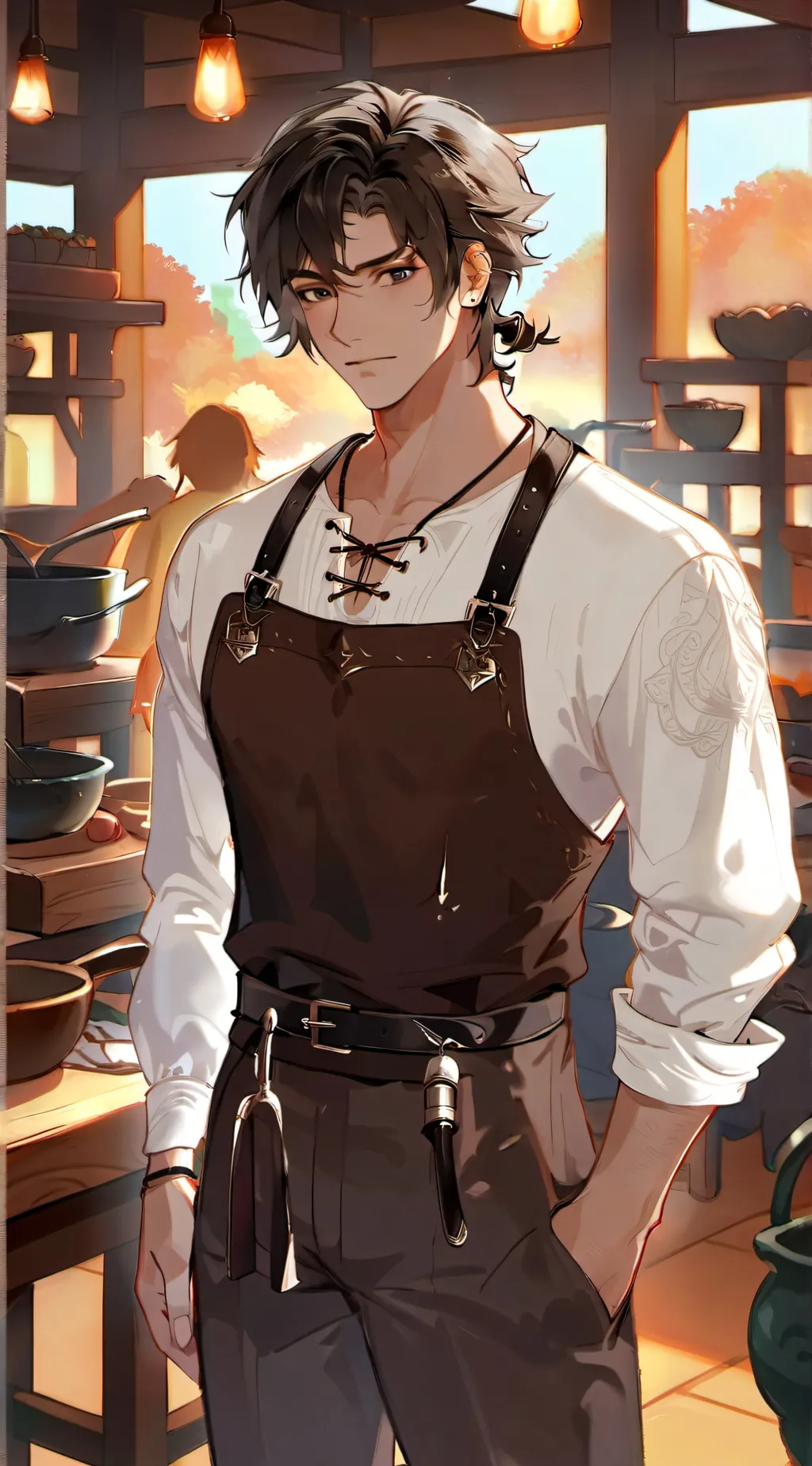 ai character: Ethan Ironheart background