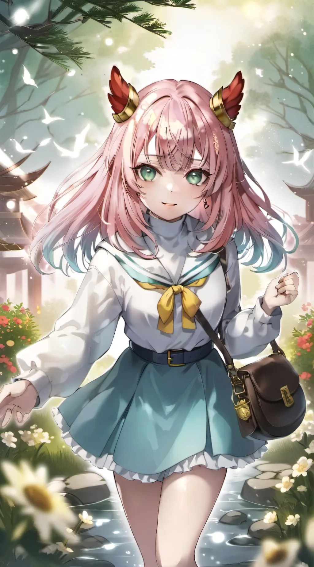 ai character: Yumik background