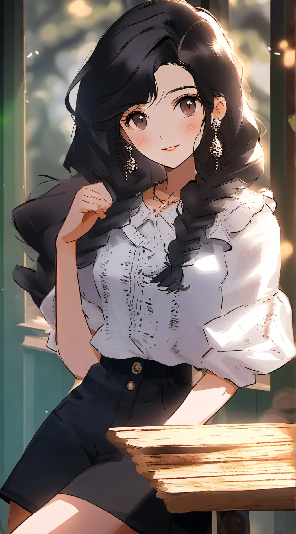 ai character: eva background