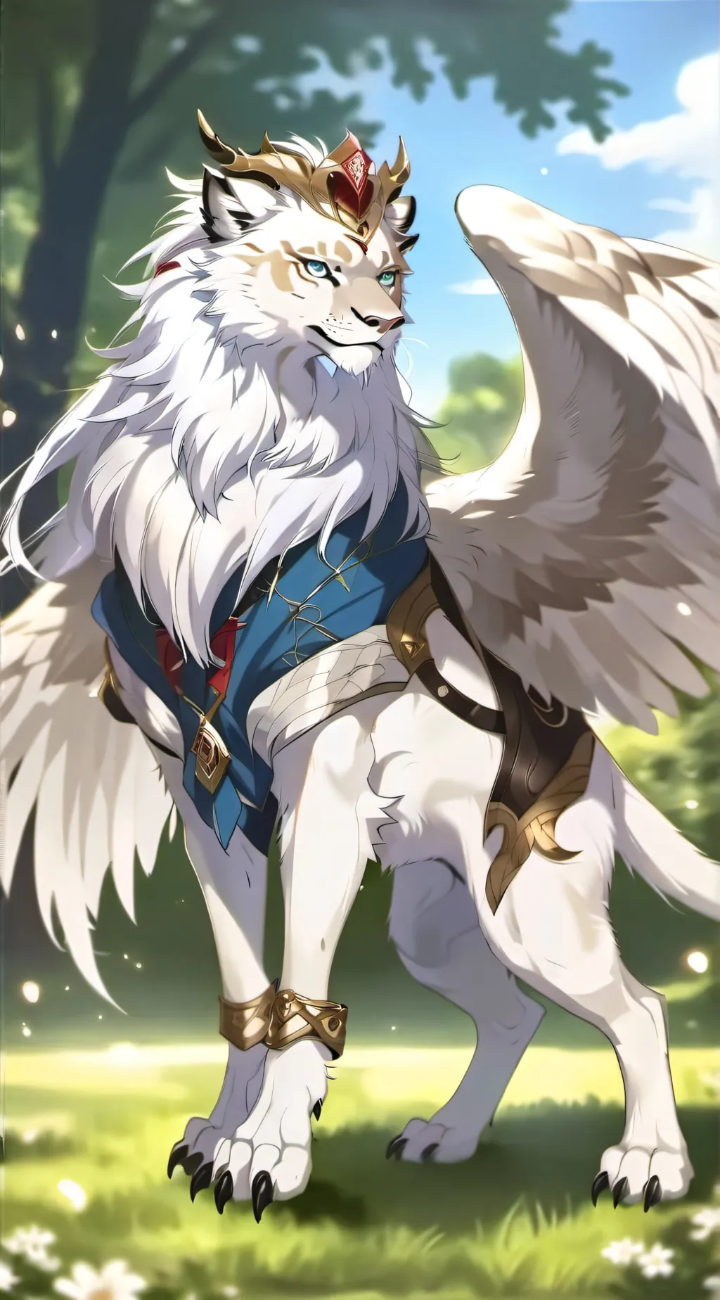 ai character: Aria background