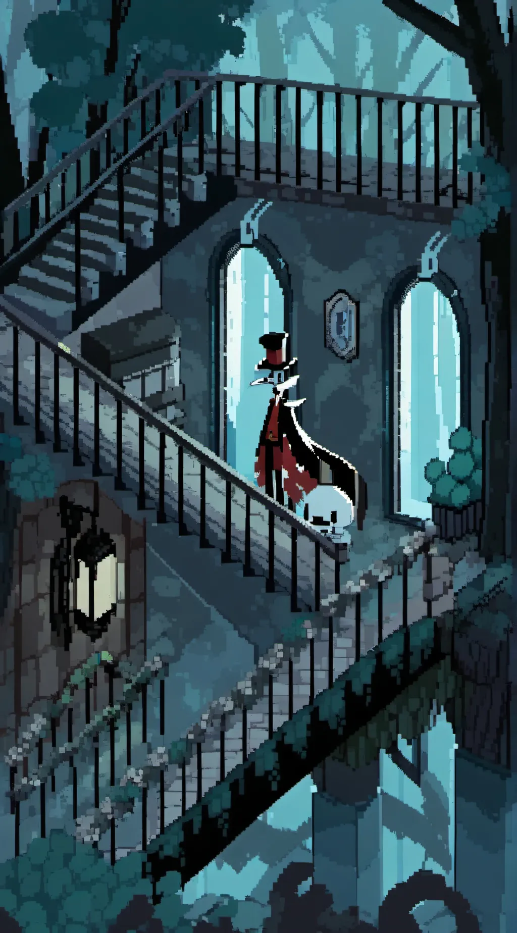 ai character: hh background