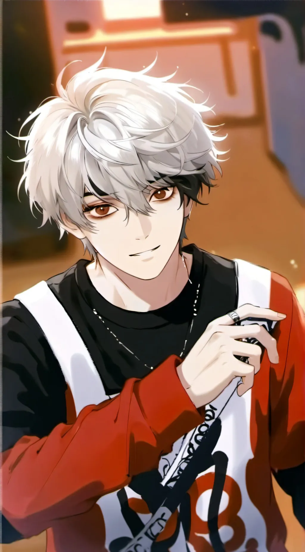 ai character: ★- Liam★ background