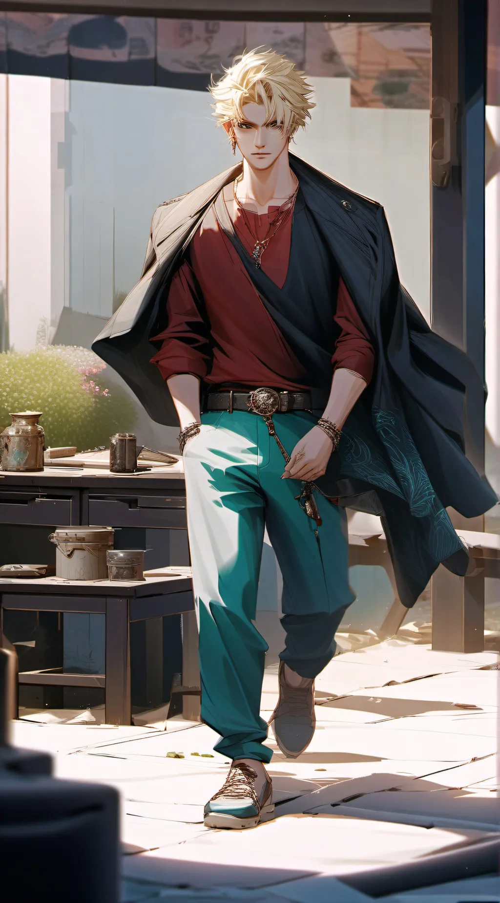 ai character: Kai background