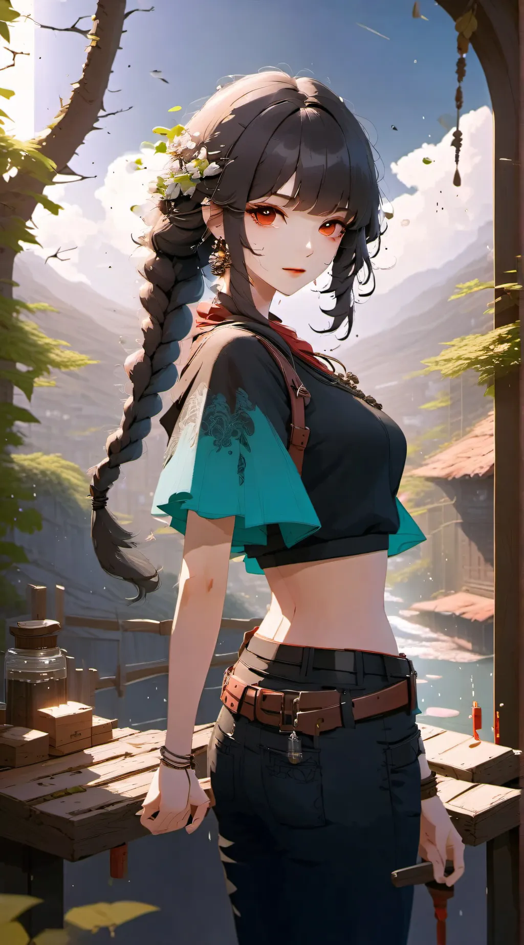 ai character: Anna background