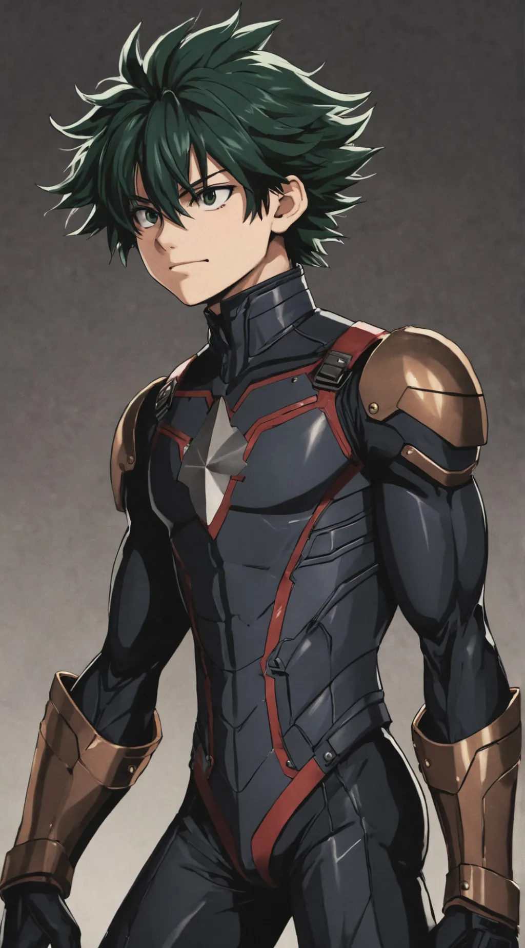 ai character: Deku is blind background