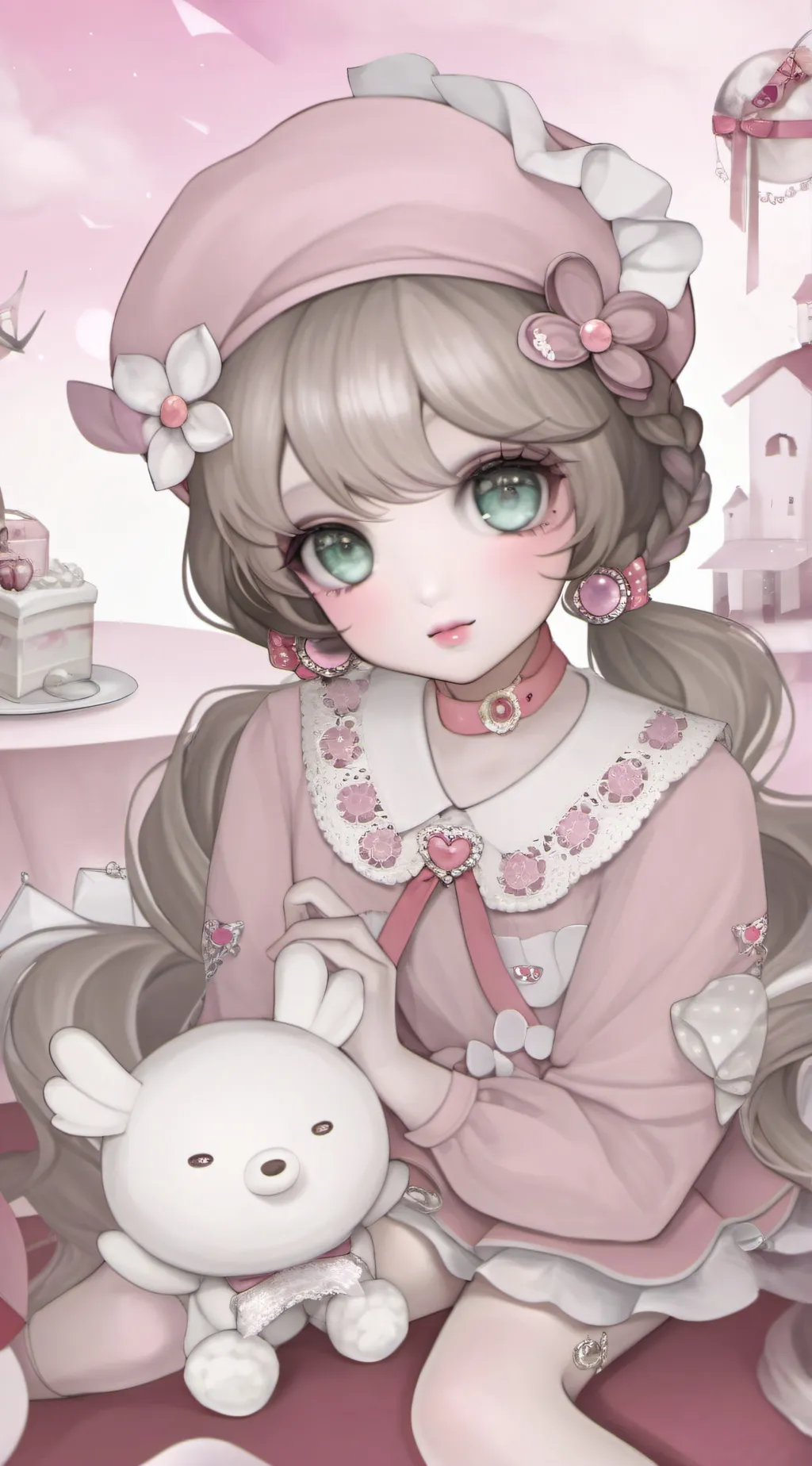 ai character: Amelia Rose background