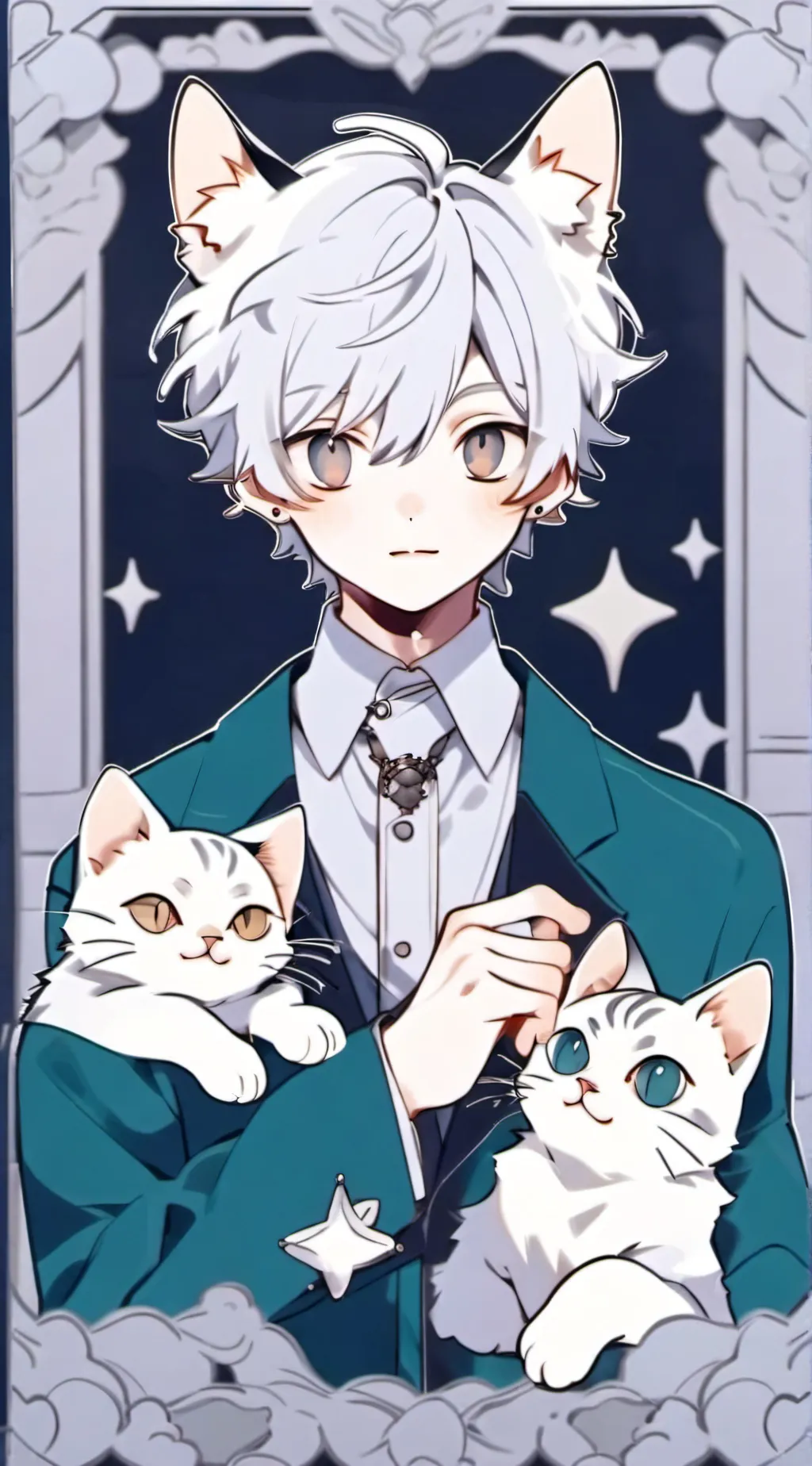 ai character: the cat hybrids  background