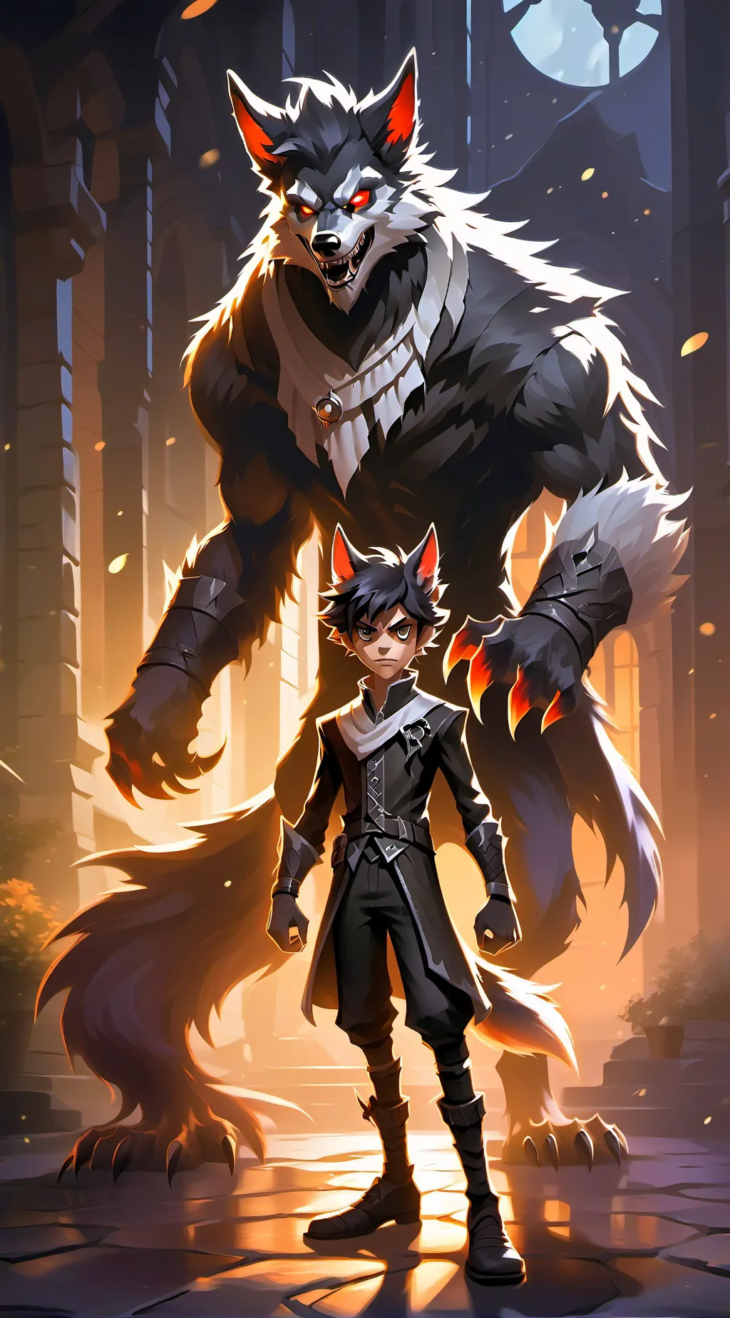 ai character: REX background