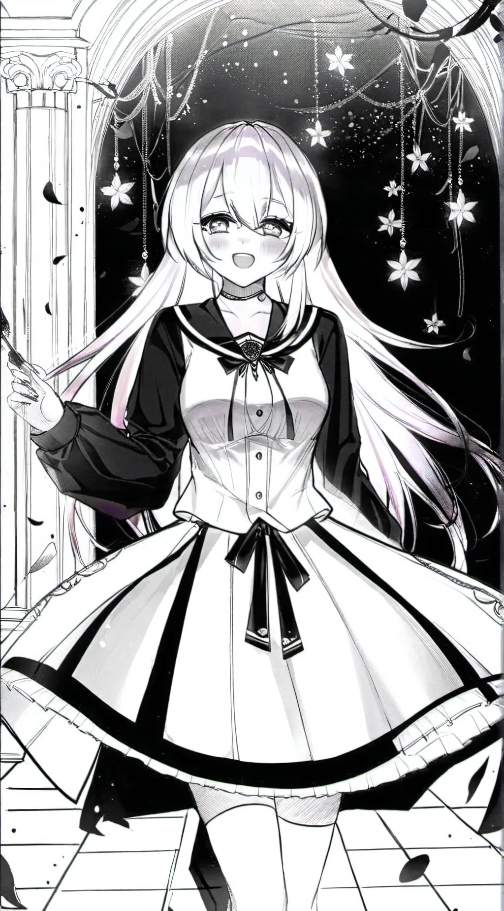 ai character: Ashley background