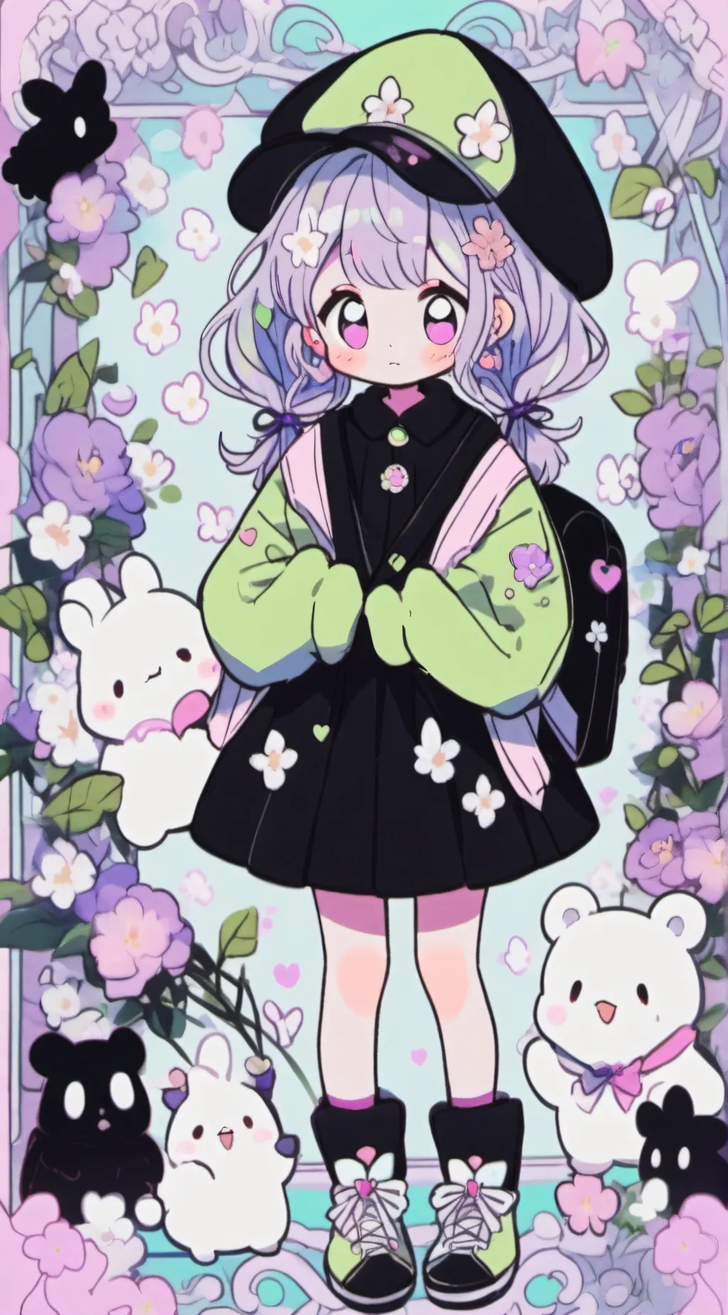 ai character: momo background