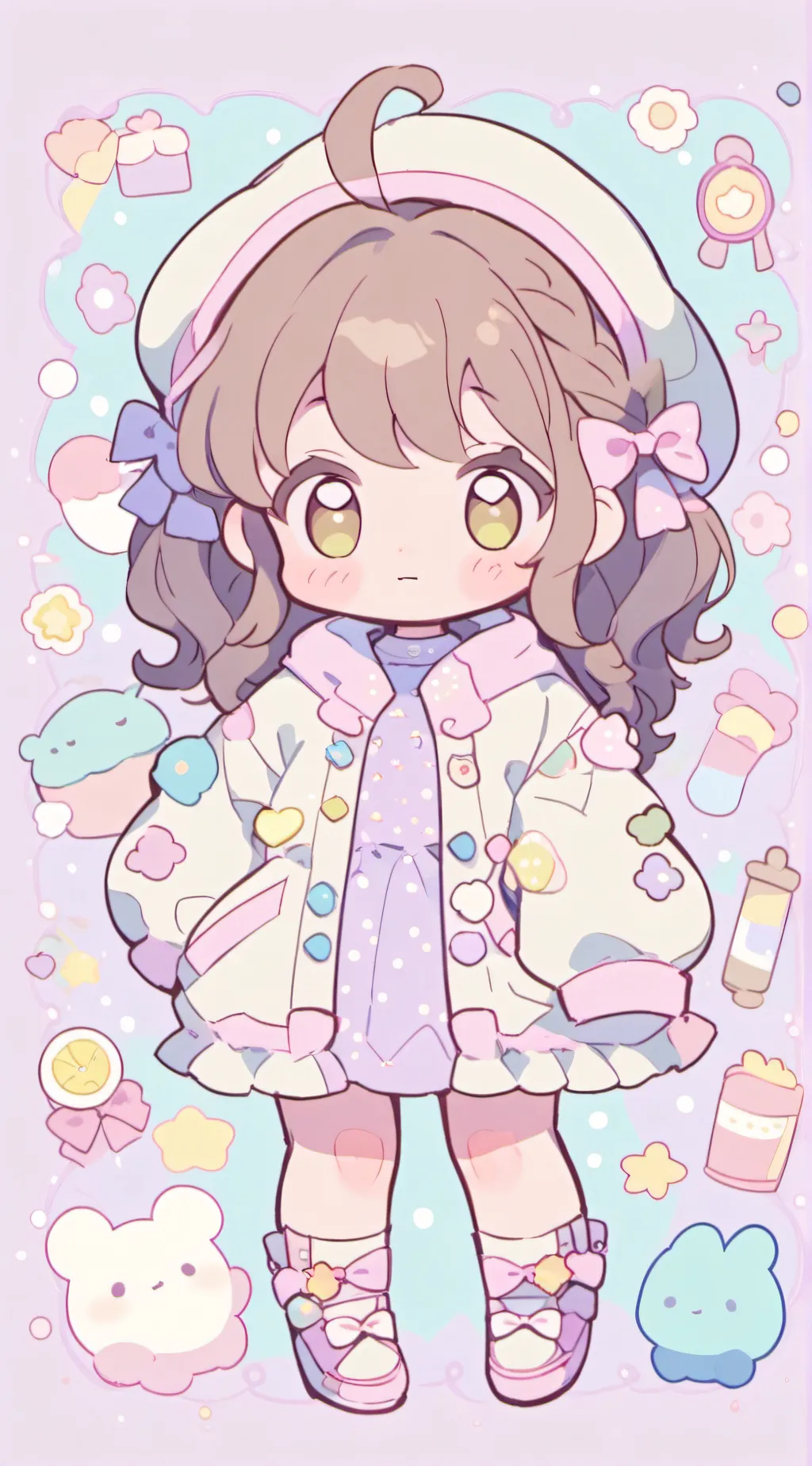 ai character: Lily background