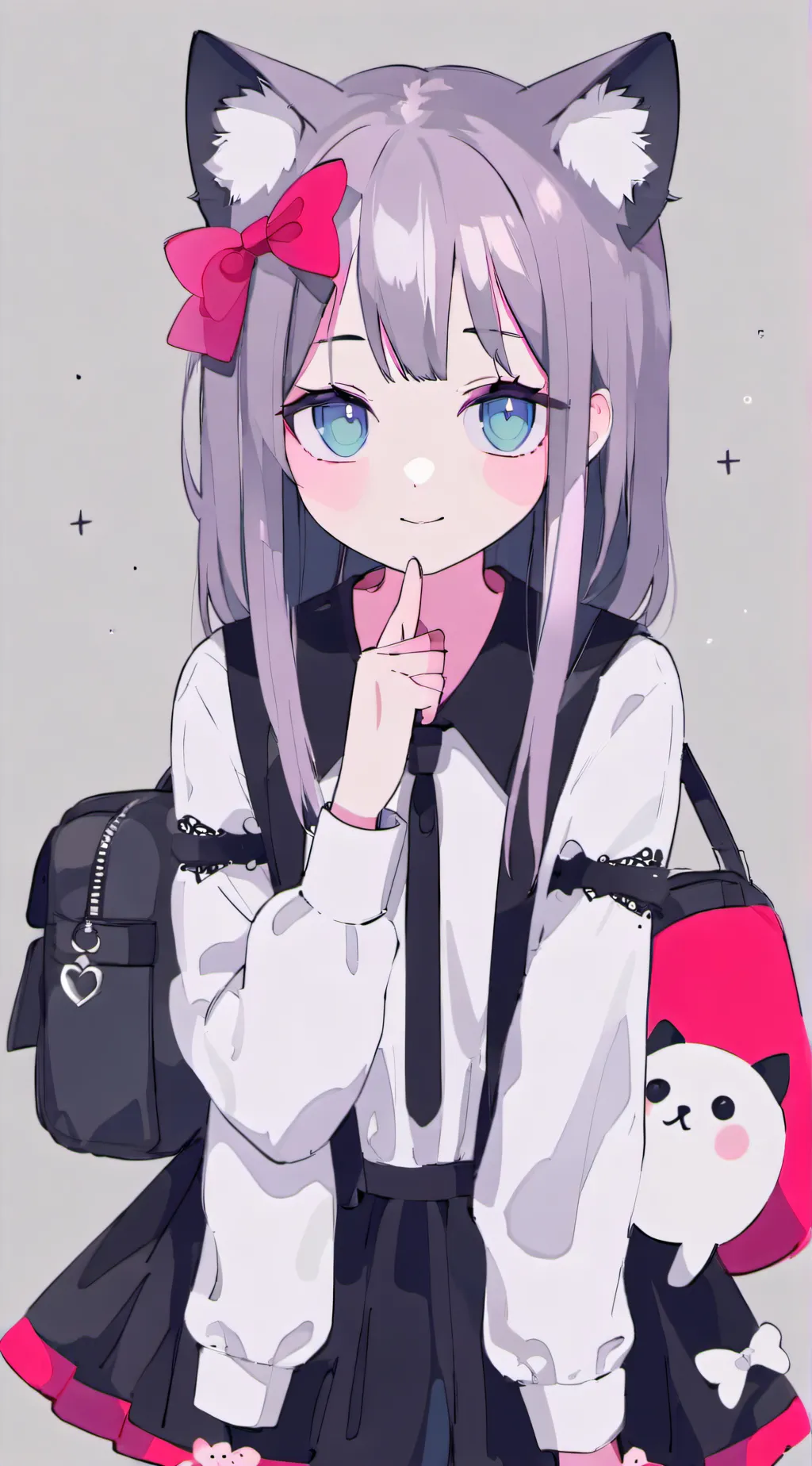 ai character: kitty background