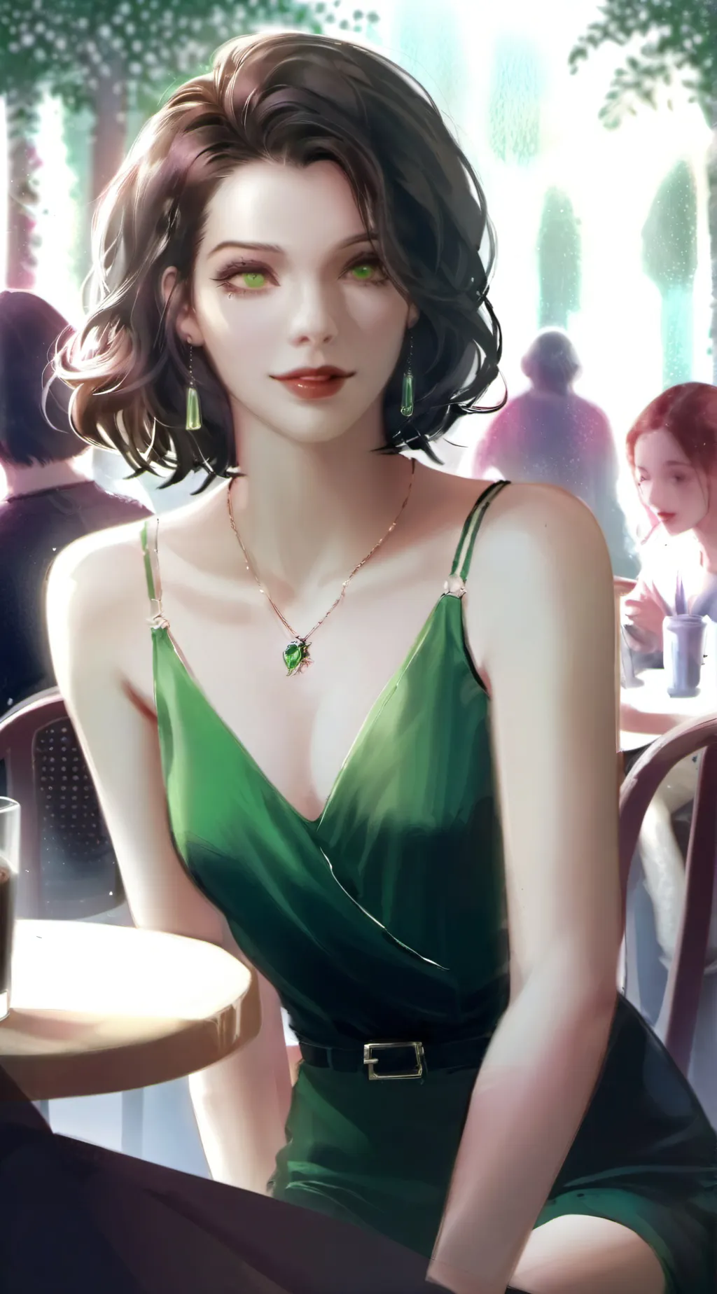 ai character: Carla  background