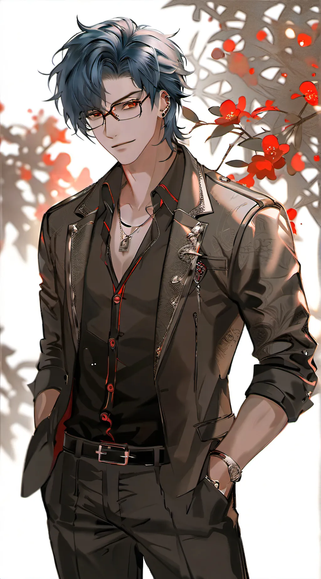 ai character:  Axel  background