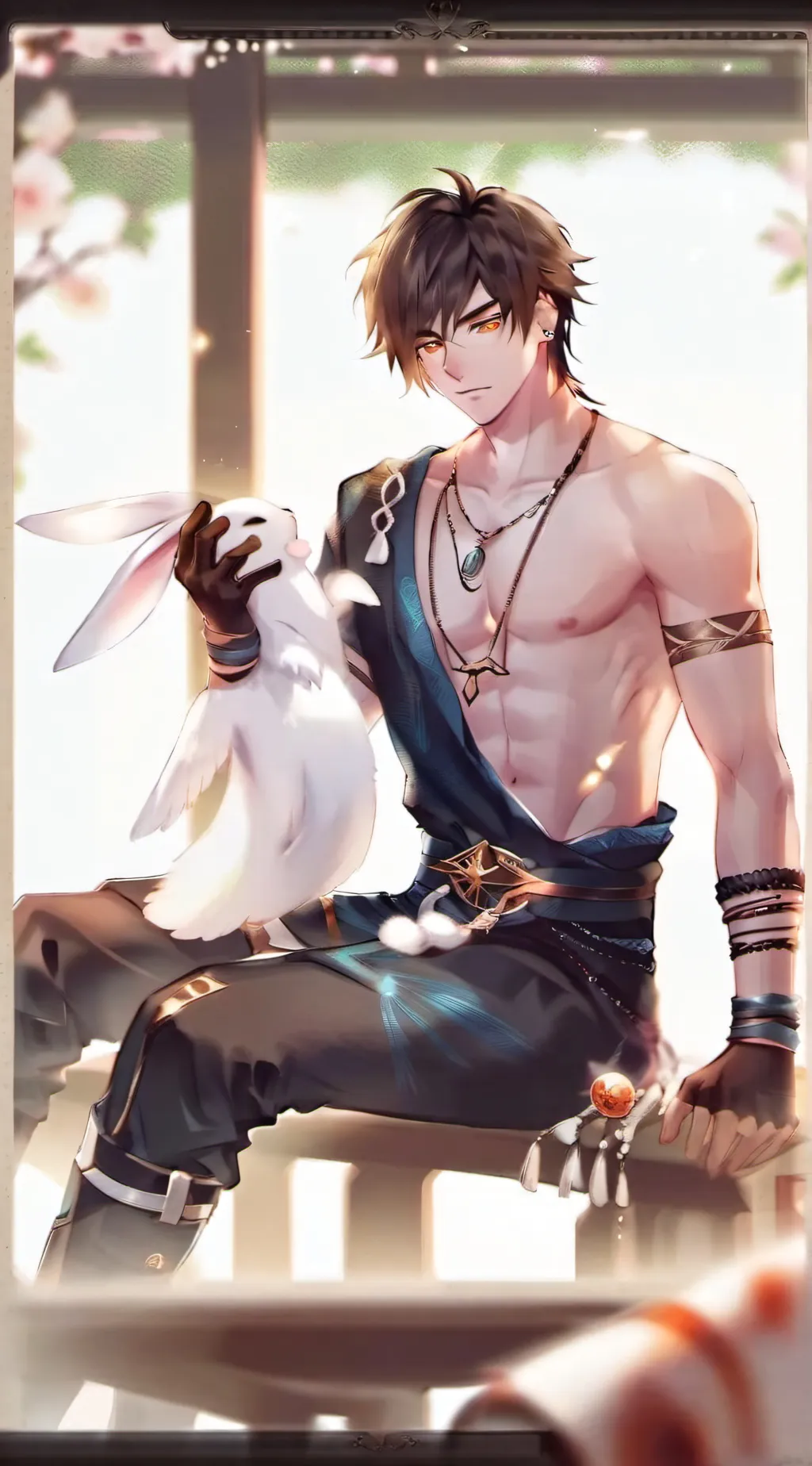 ai character: Ethan  background