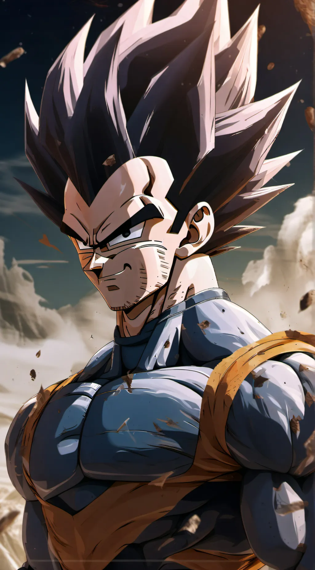ai character: Prince Vegeta background