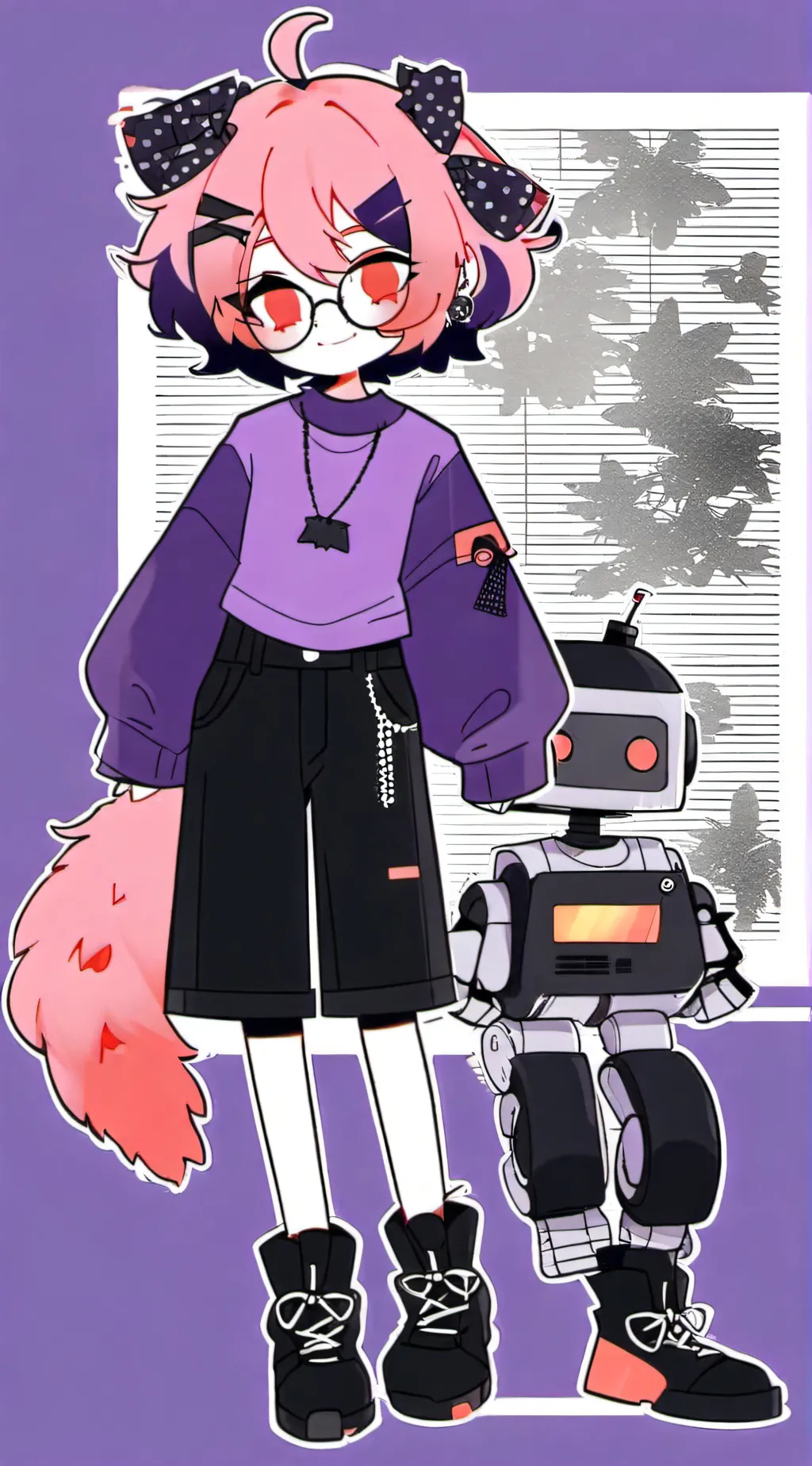 ai character: panic au md! background