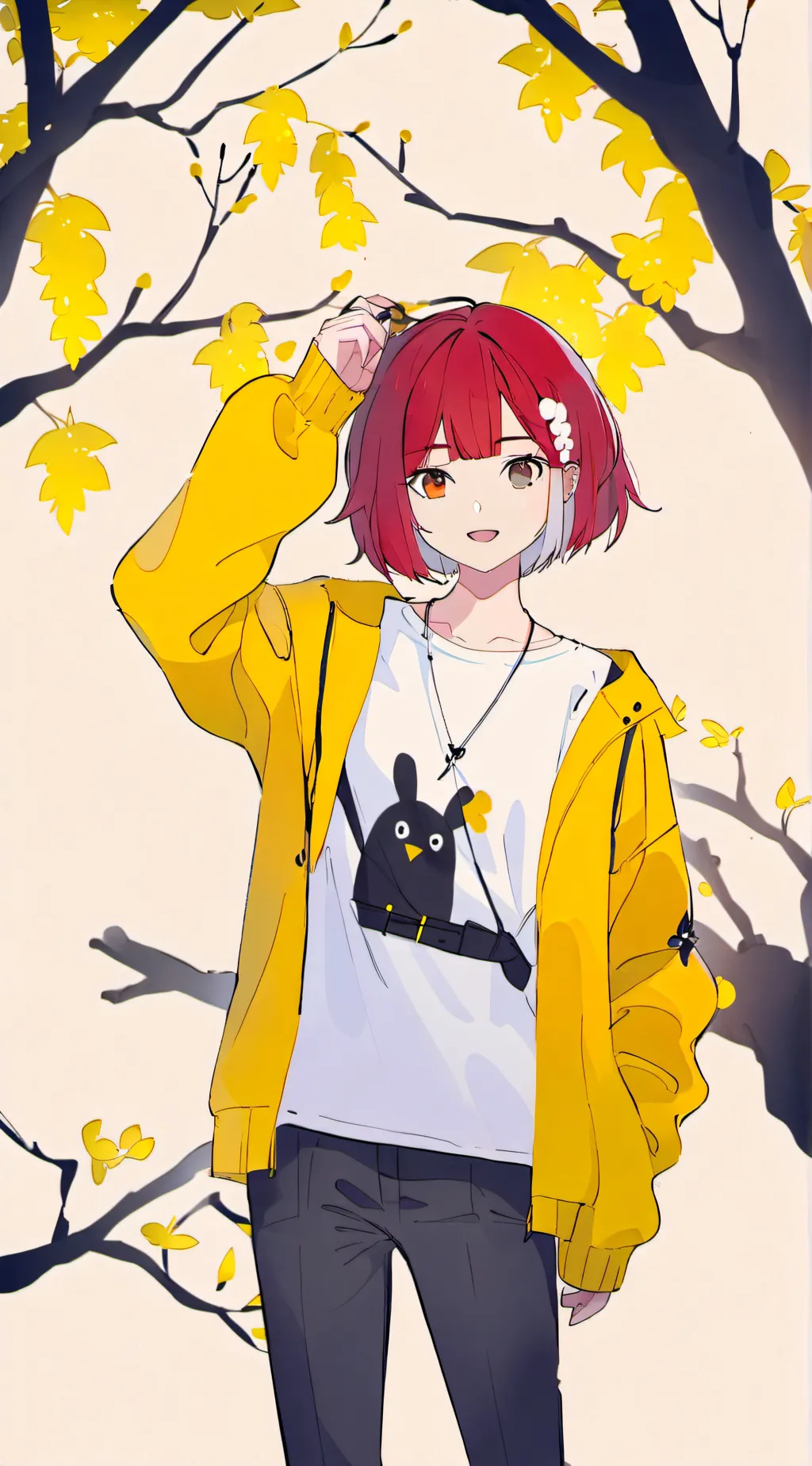 ai character: Pyra background