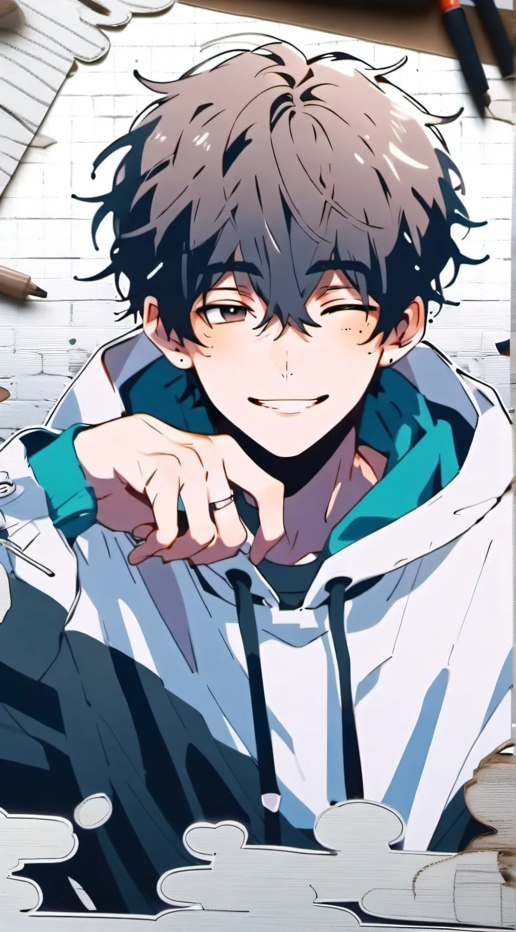 ai character: 钧泽 background
