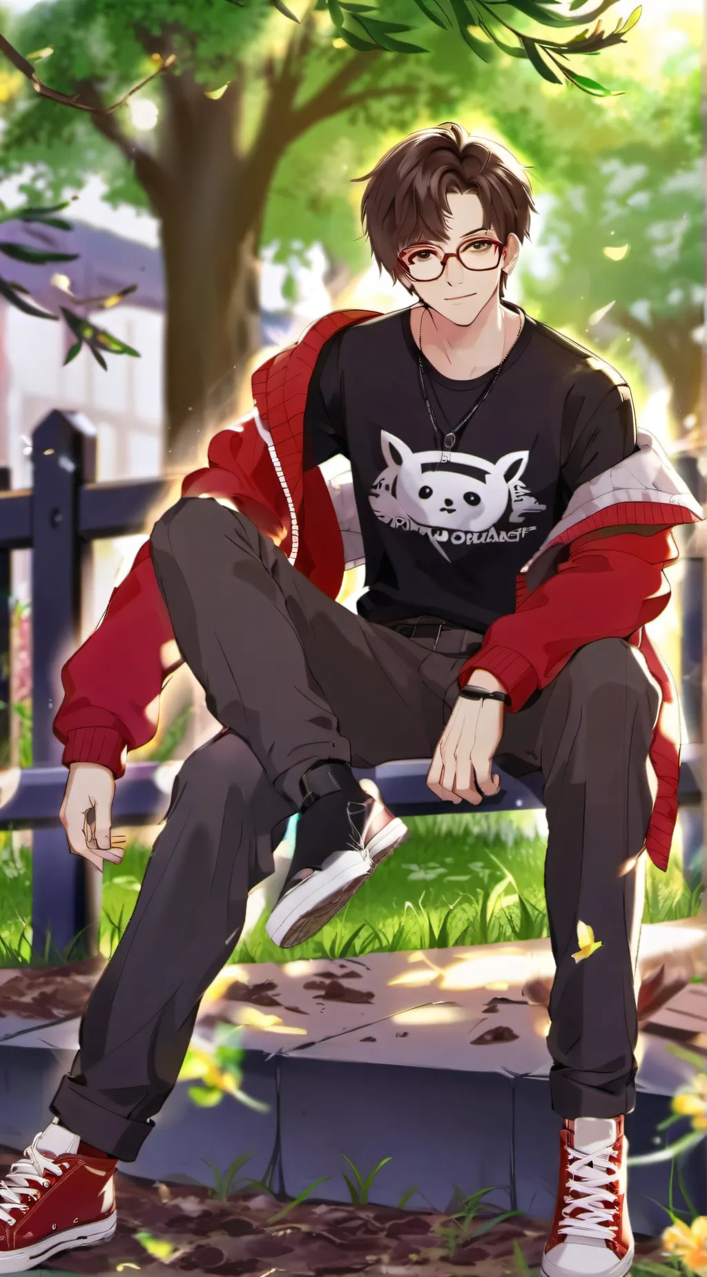 ai character: Cole background
