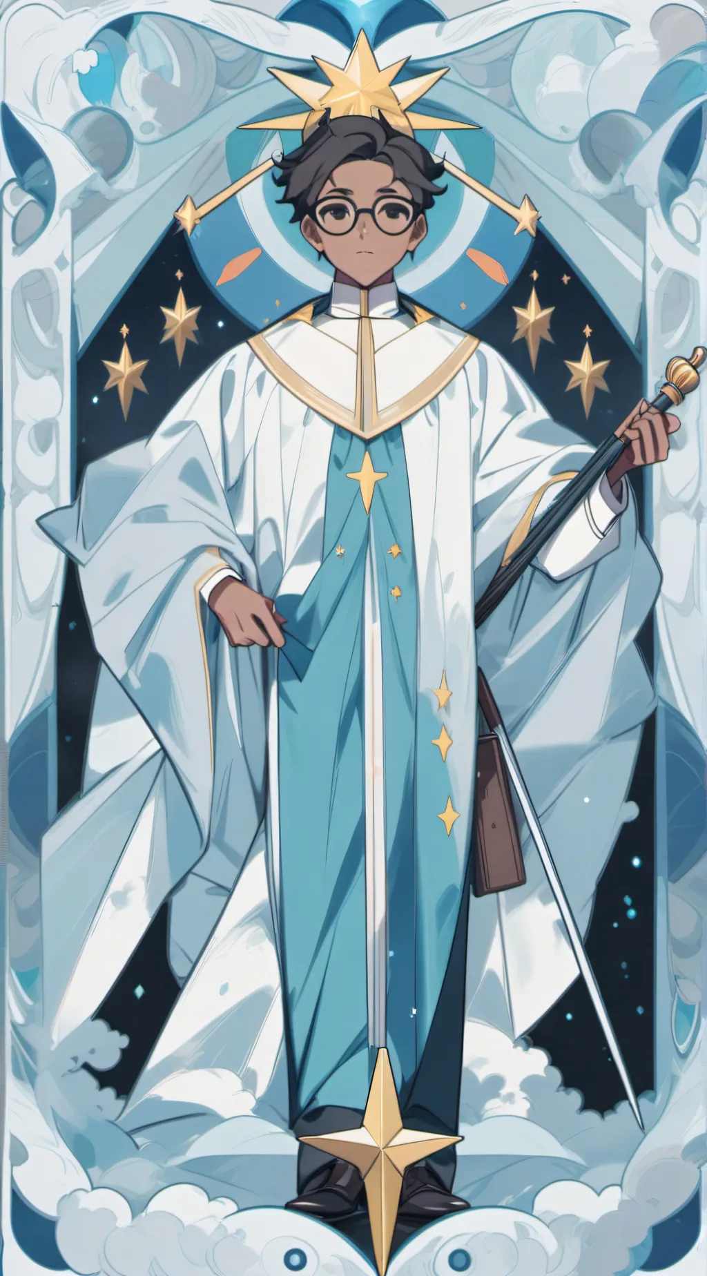 ai character: Anthony Heisei  background