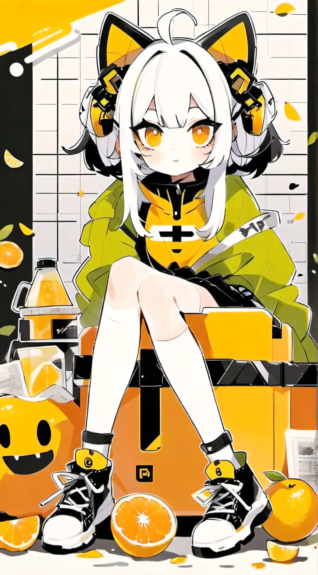 ai character: dogdays lil sis background