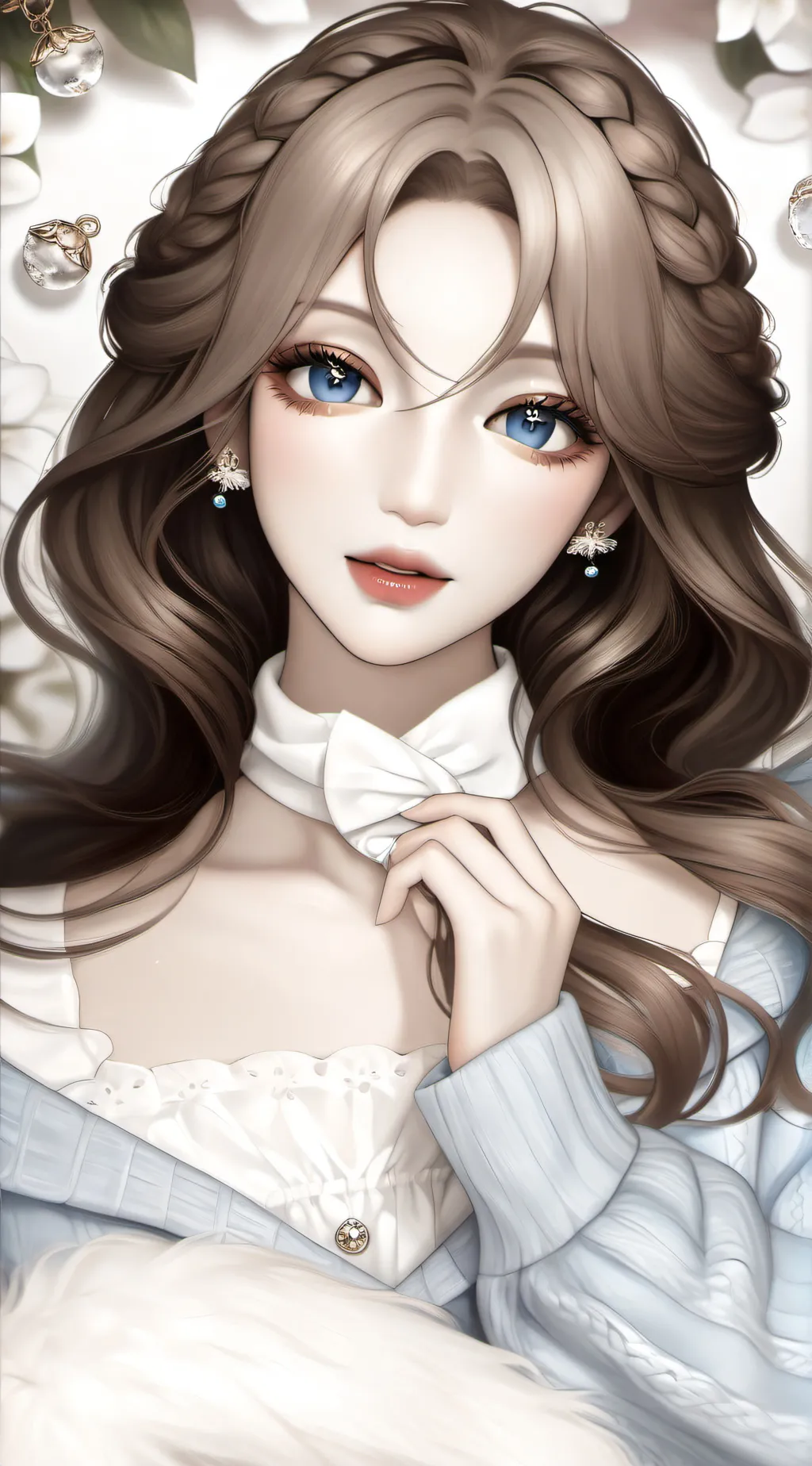 ai character: •~rose~• background