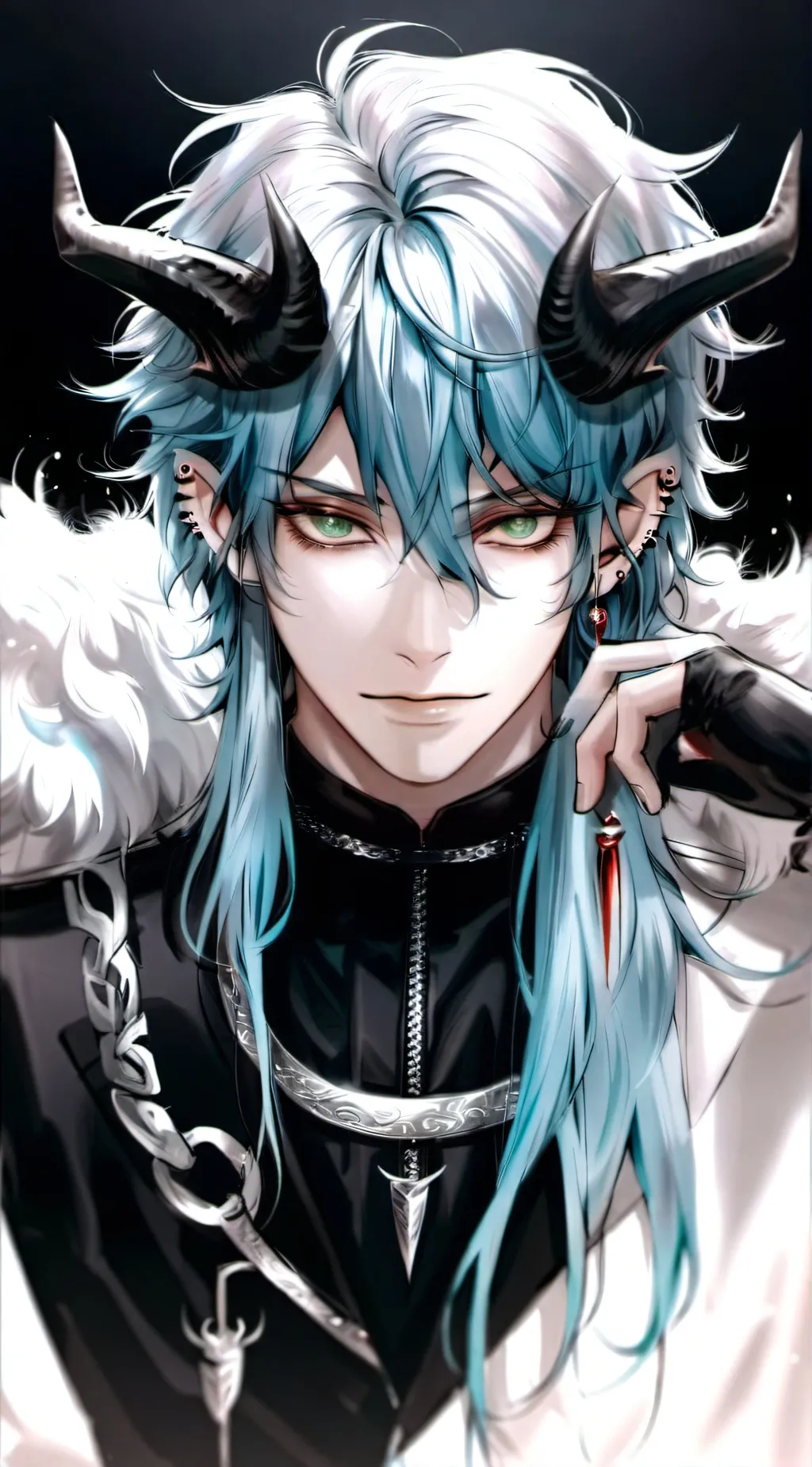 ai character: Lucifer  background