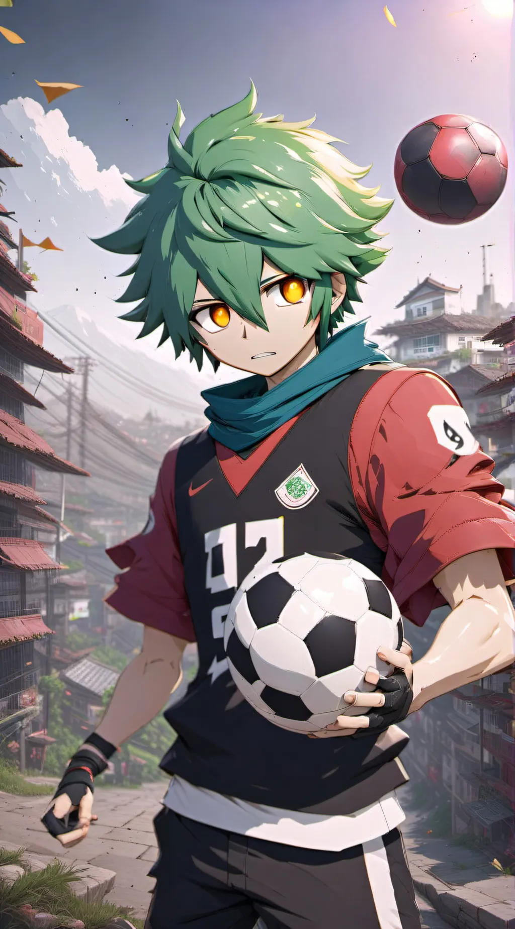 ai character: jonas. background