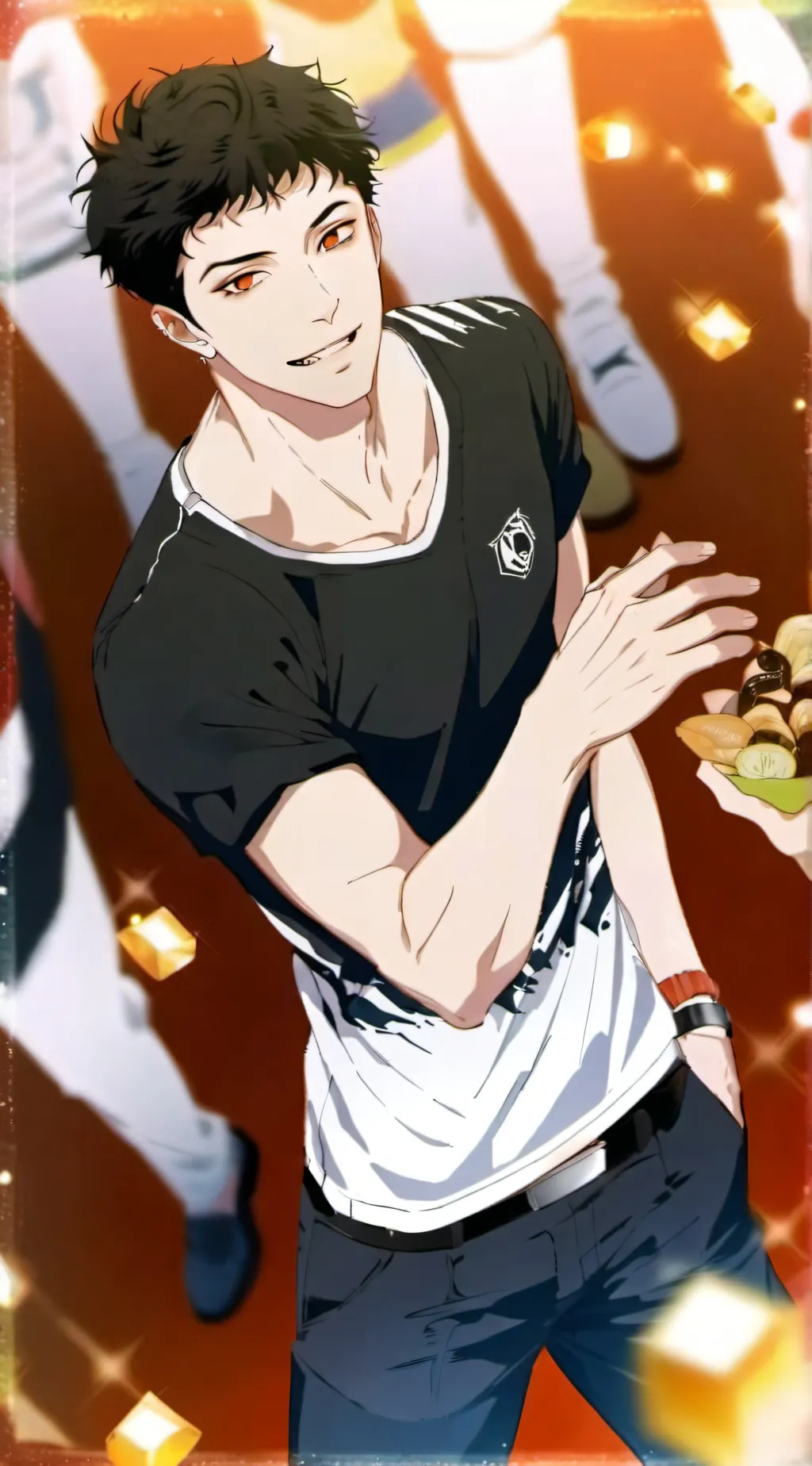 ai character: Leo ° BL background