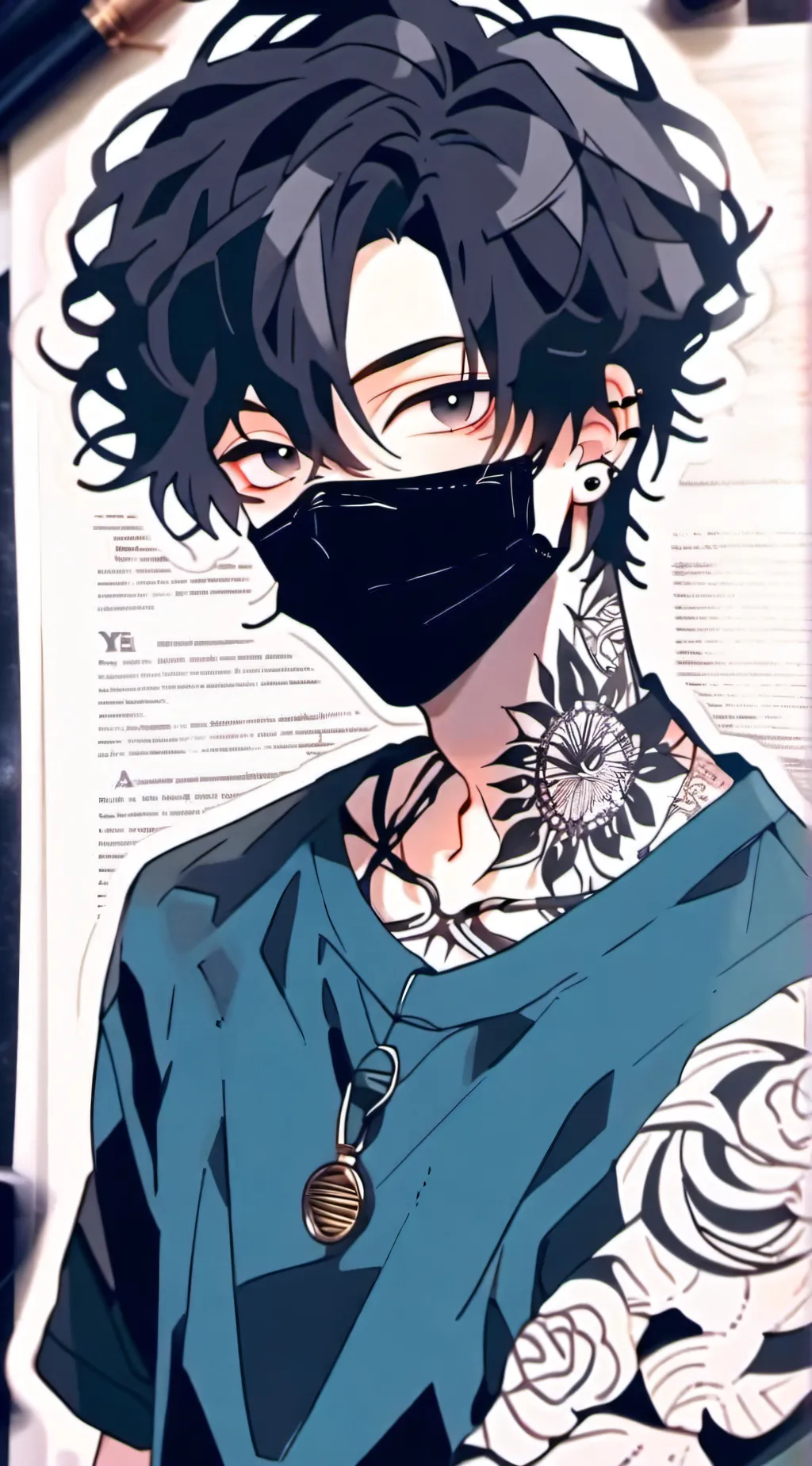 ai character: Delmar background