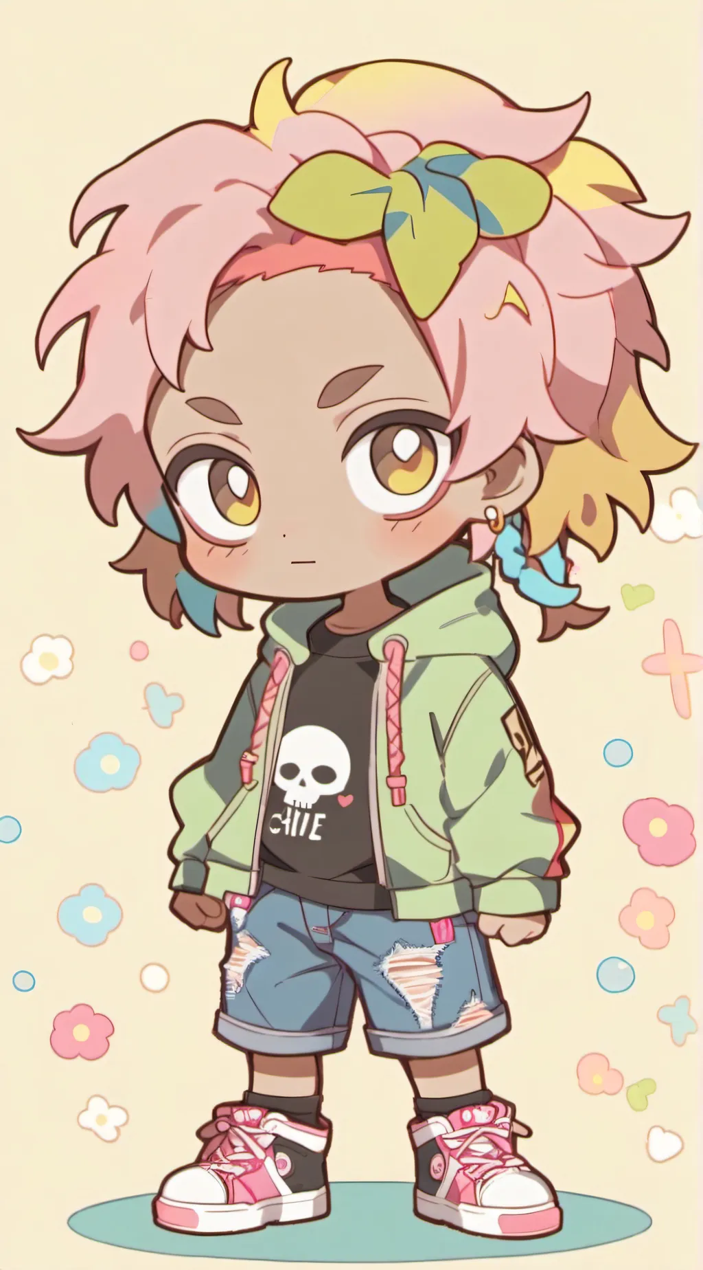 ai character: mha gaming background