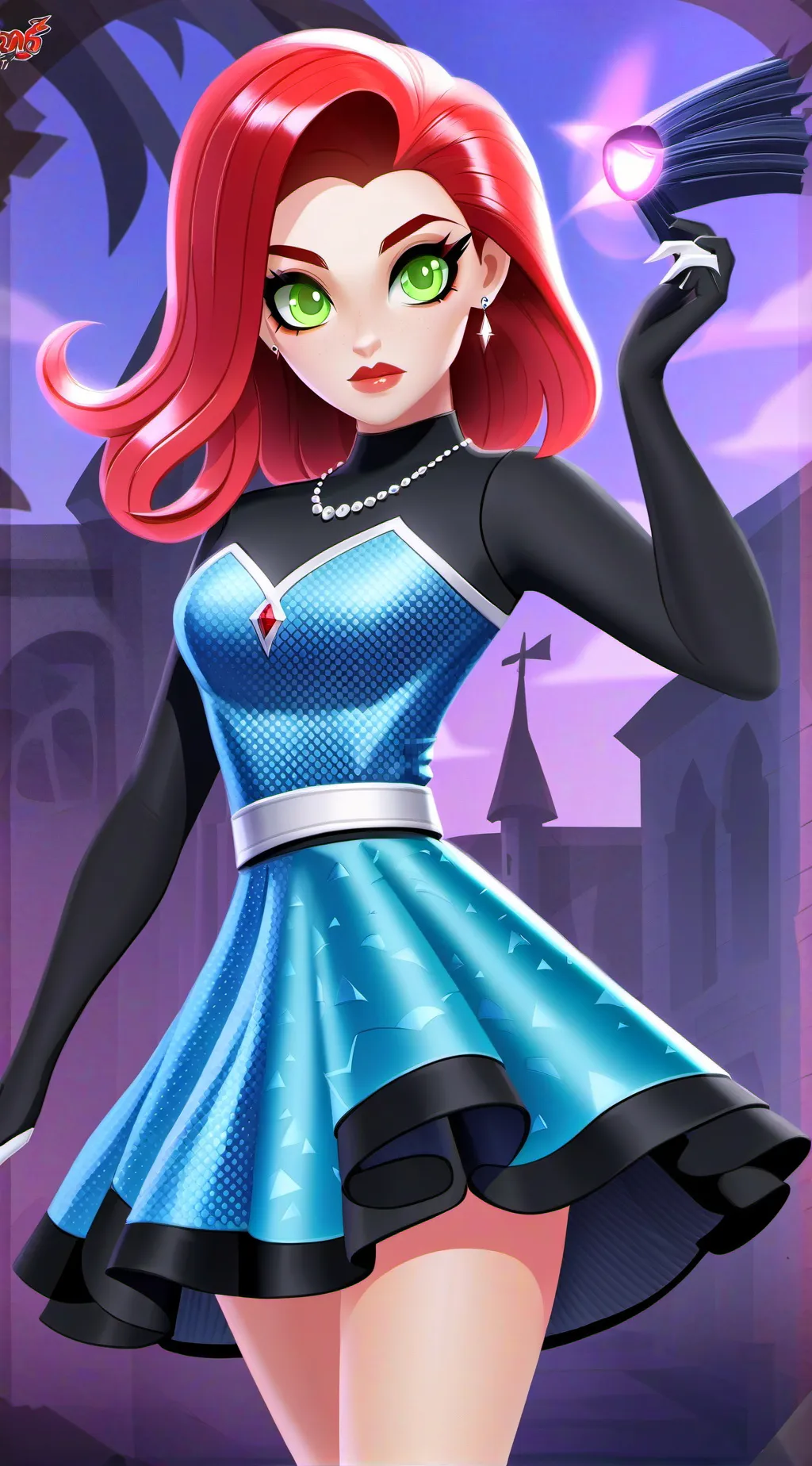 ai character: Ali  background