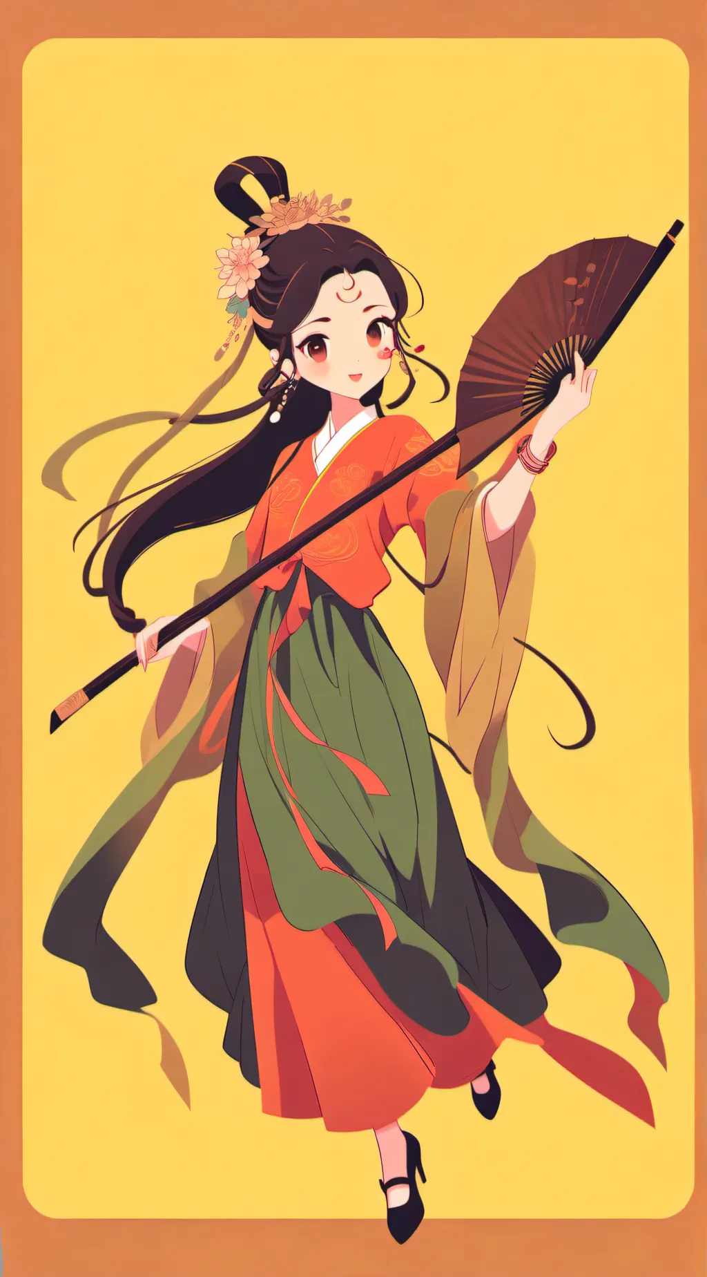 ai character: Chinese school background